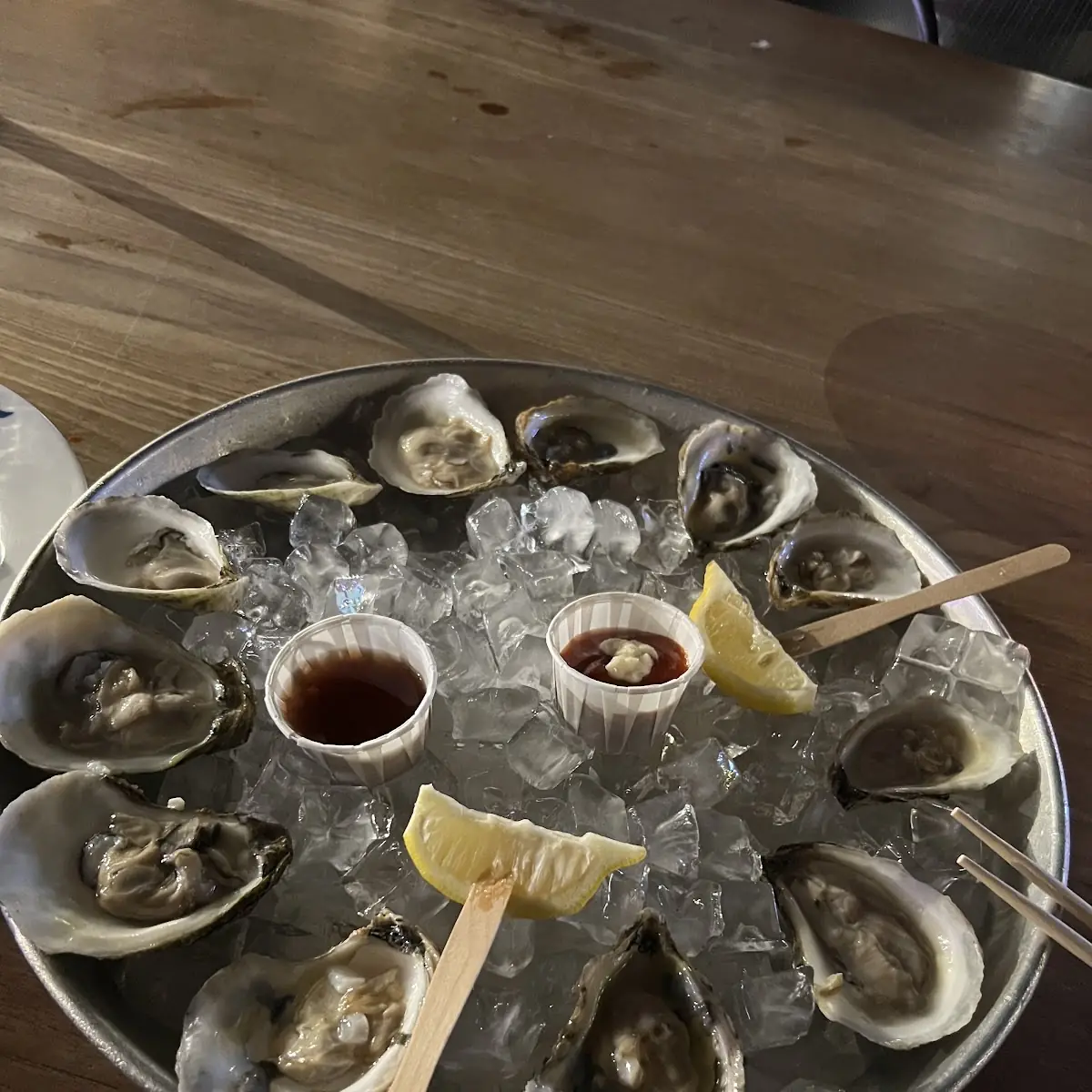 Roasted Oysters Casino