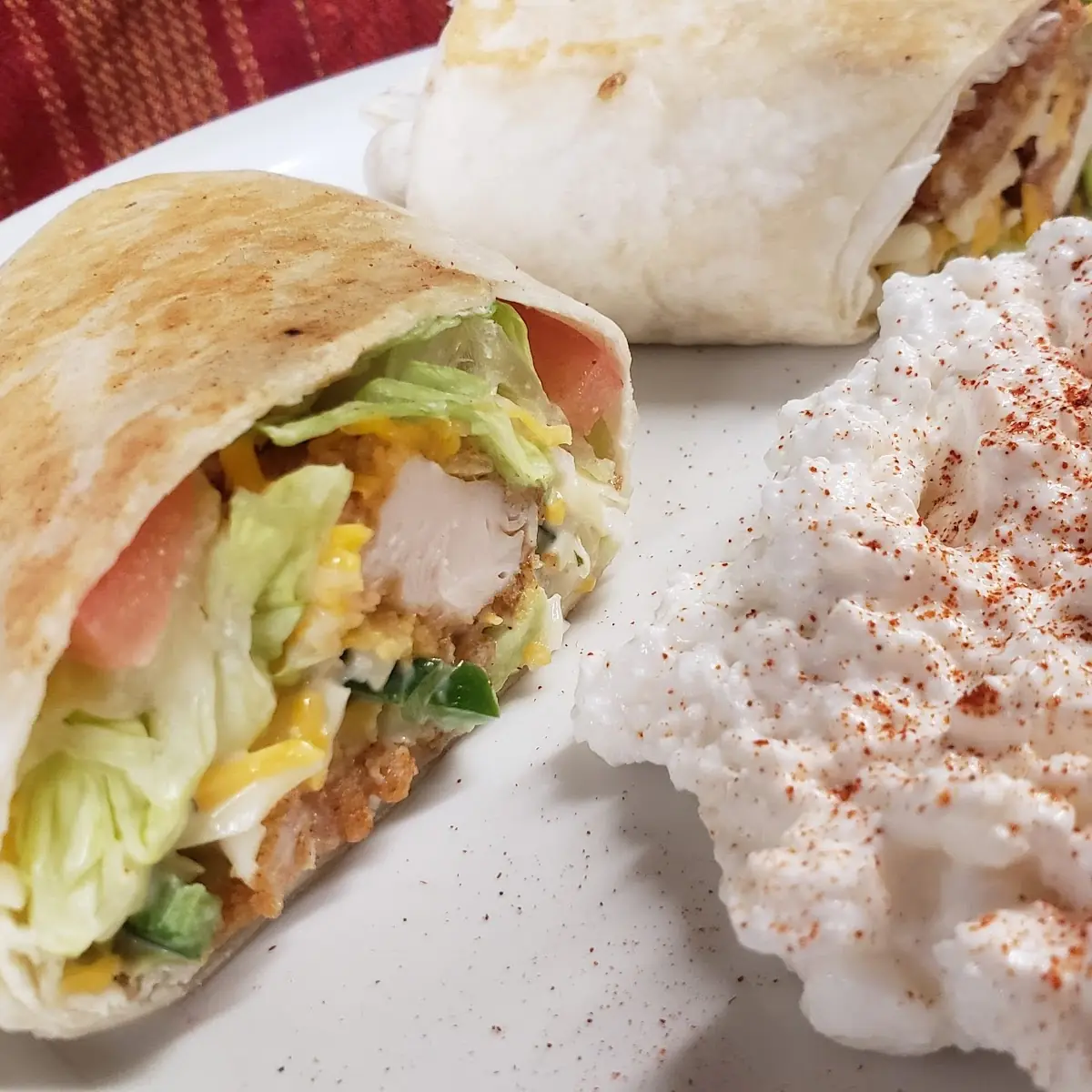 Crispy Chicken Wrap