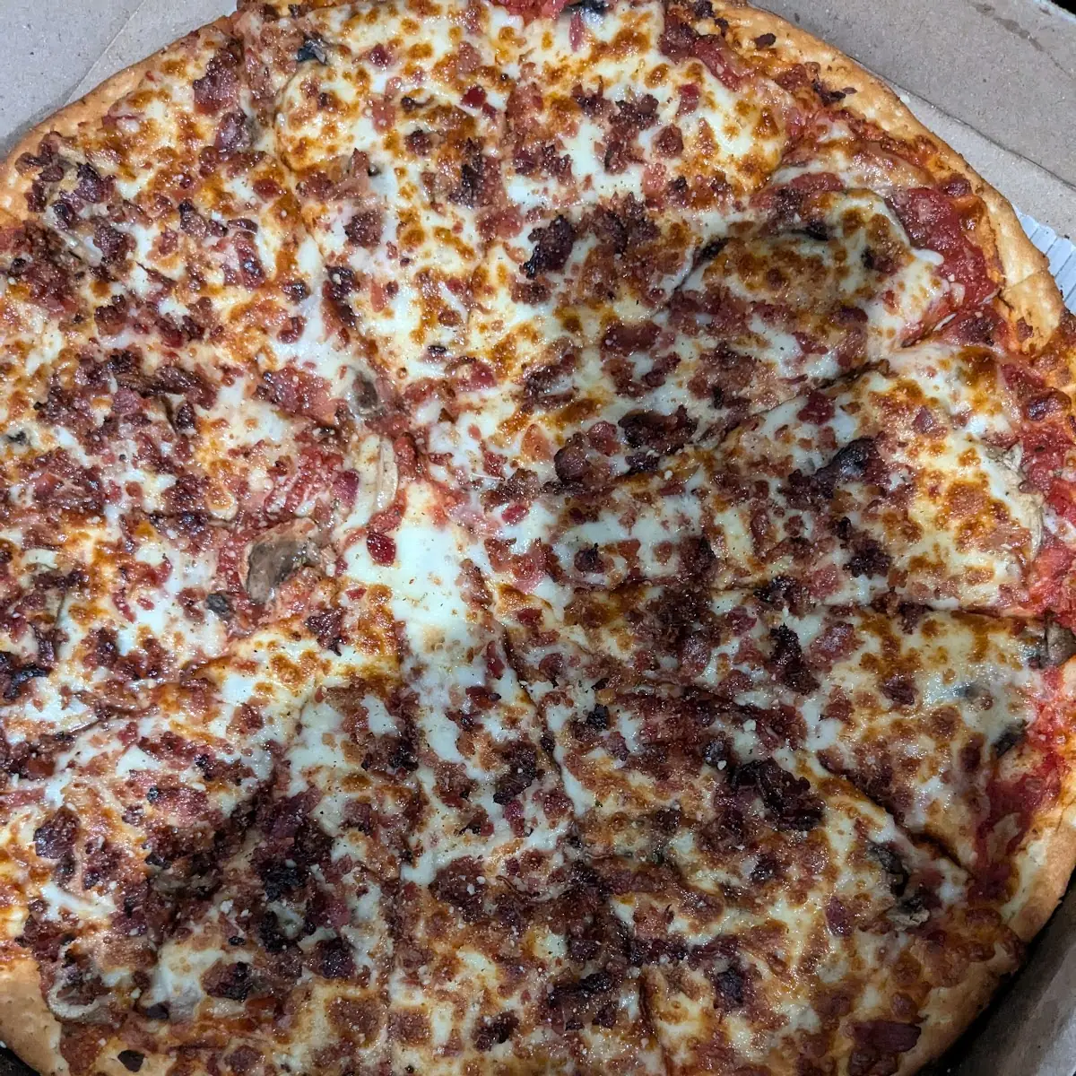 Bacon Mushroom Pizza