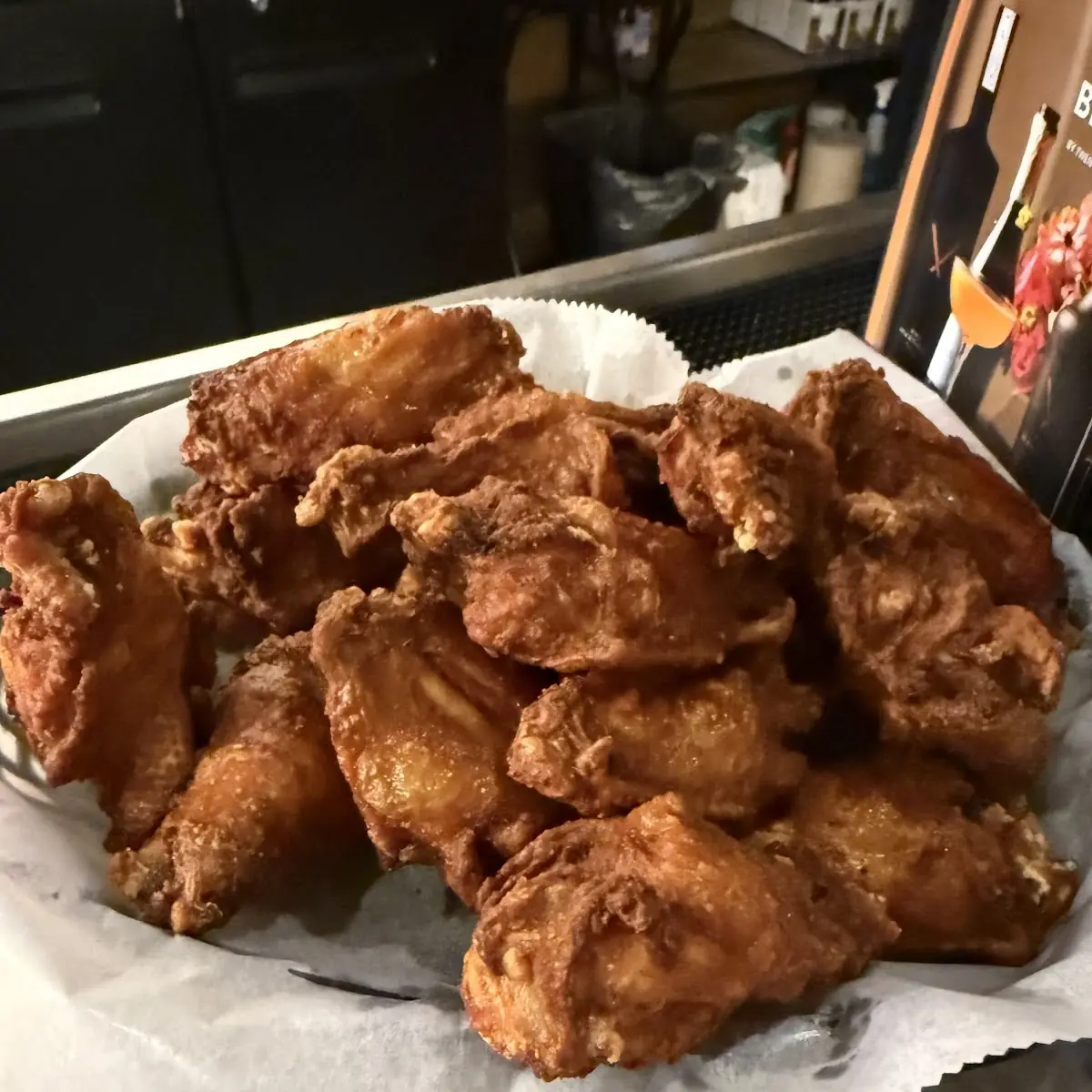 Plain Chicken Wings Cooked Perfectly