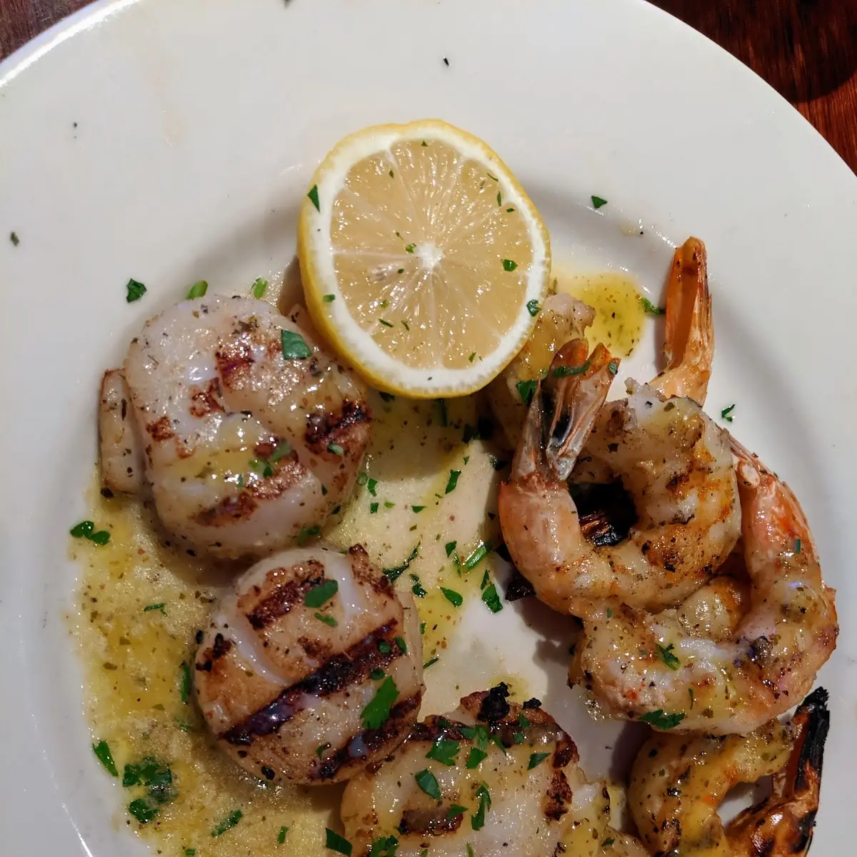 Shrimp Scallops Combo
