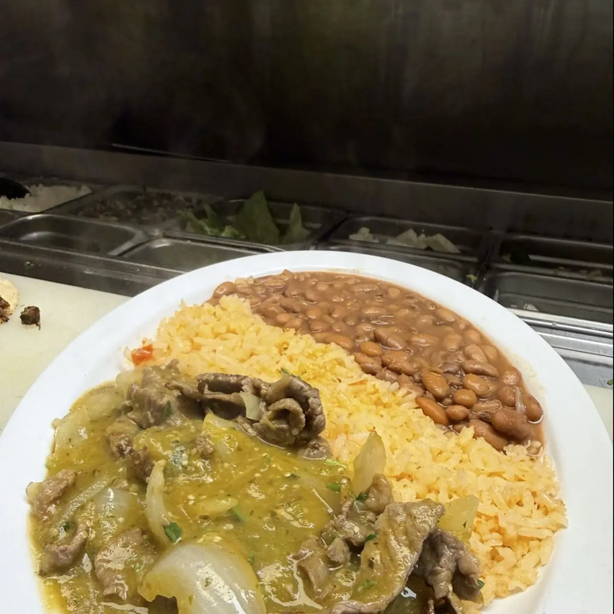 Bistec En Salsa Verde