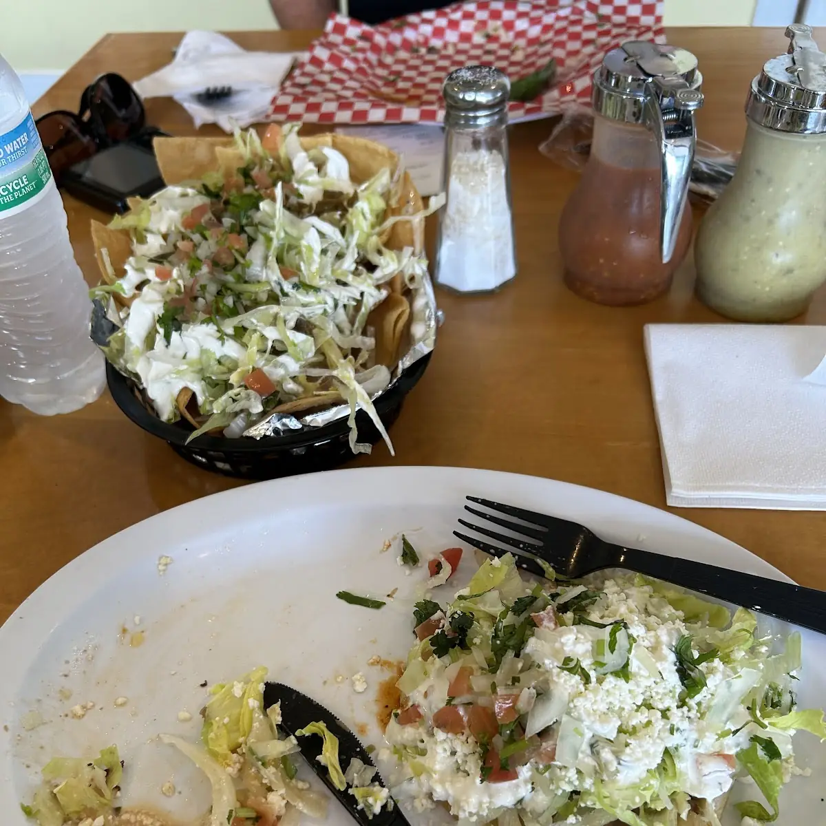 Indudes Side Salad