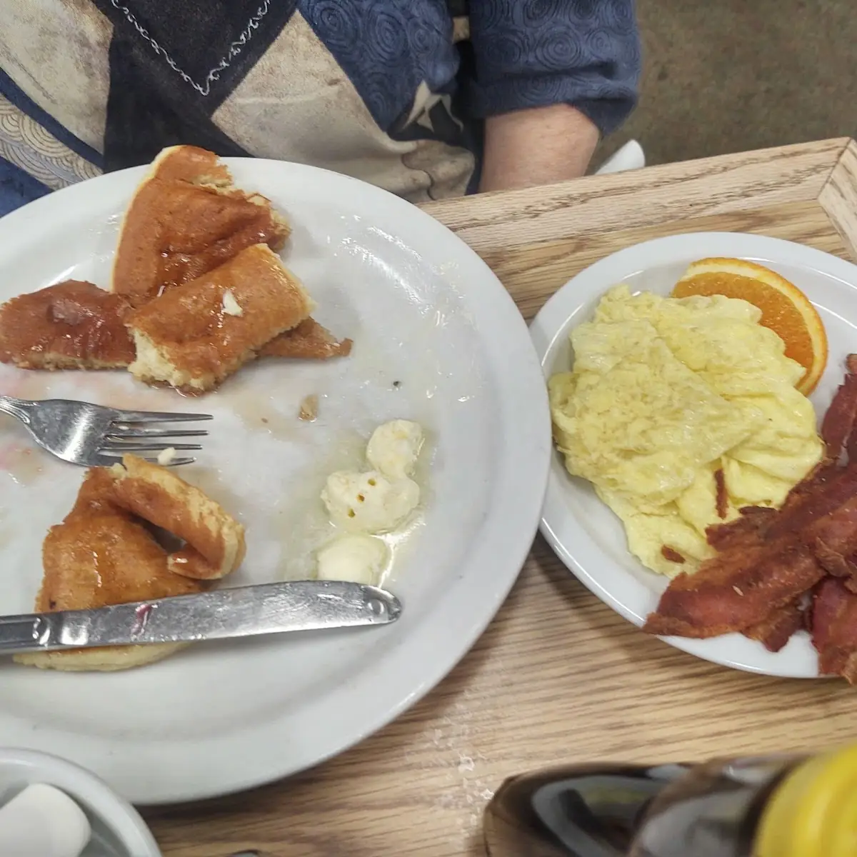 Pancakes and Eggs