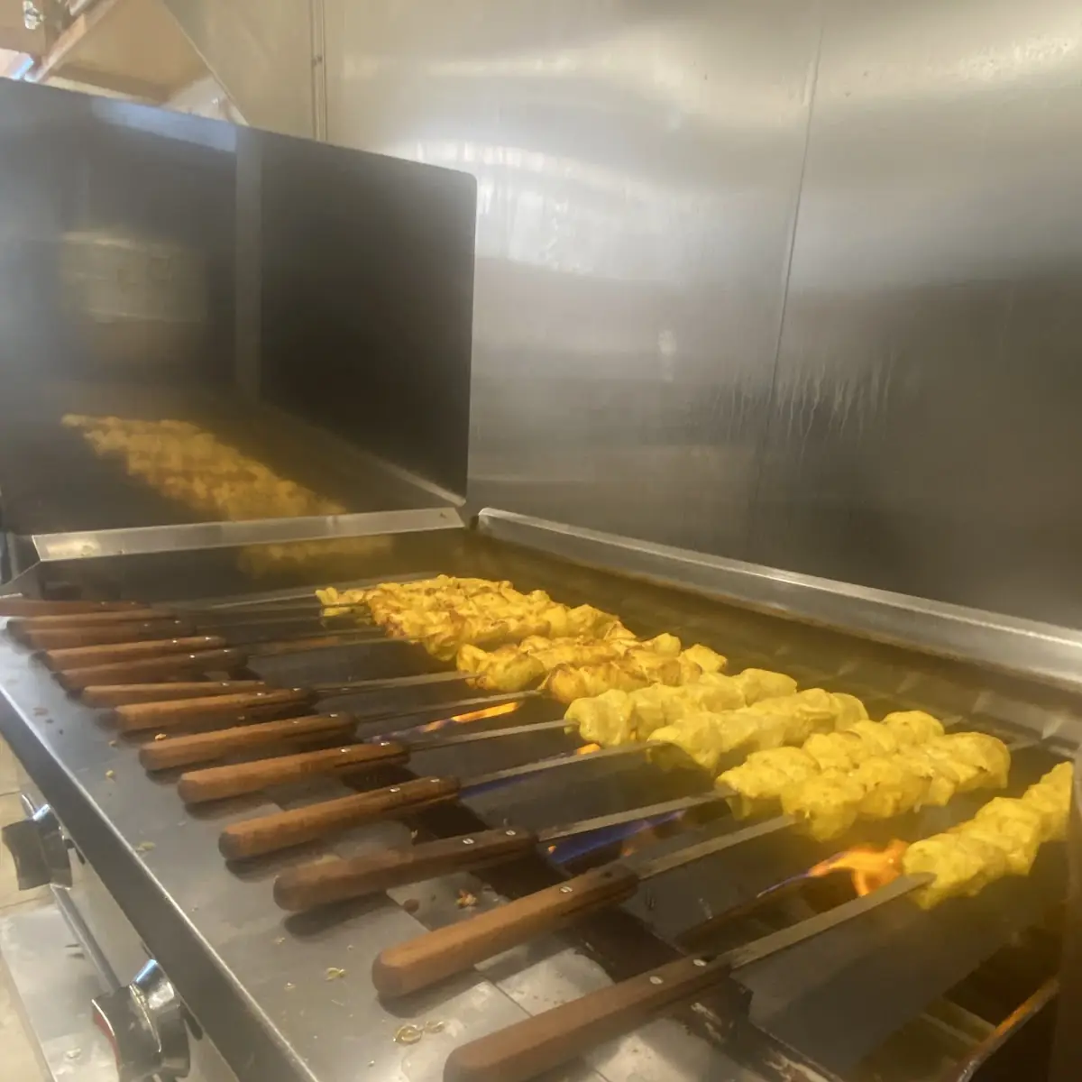 Boneless Chicken Kabob Platter