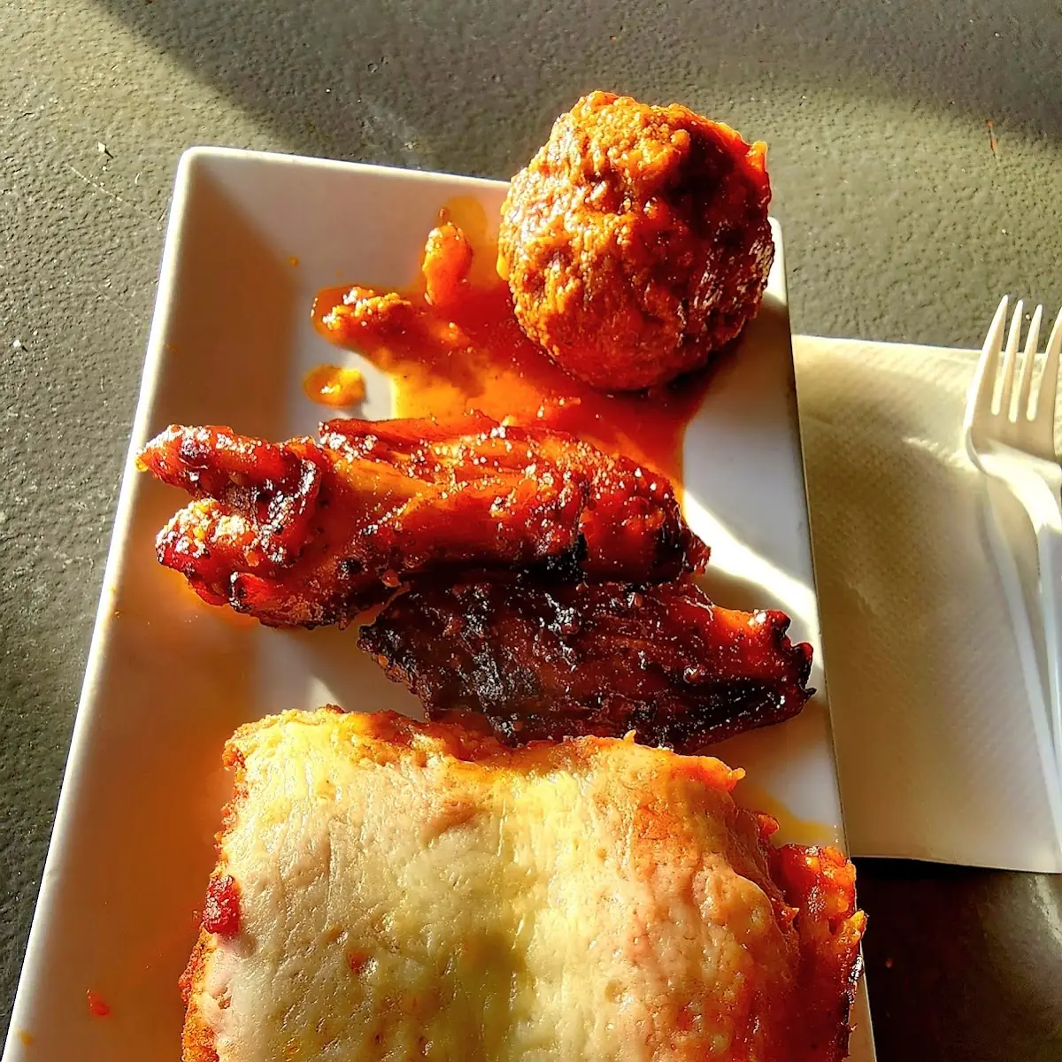 Eggplant Rollatini Wings Meatball
