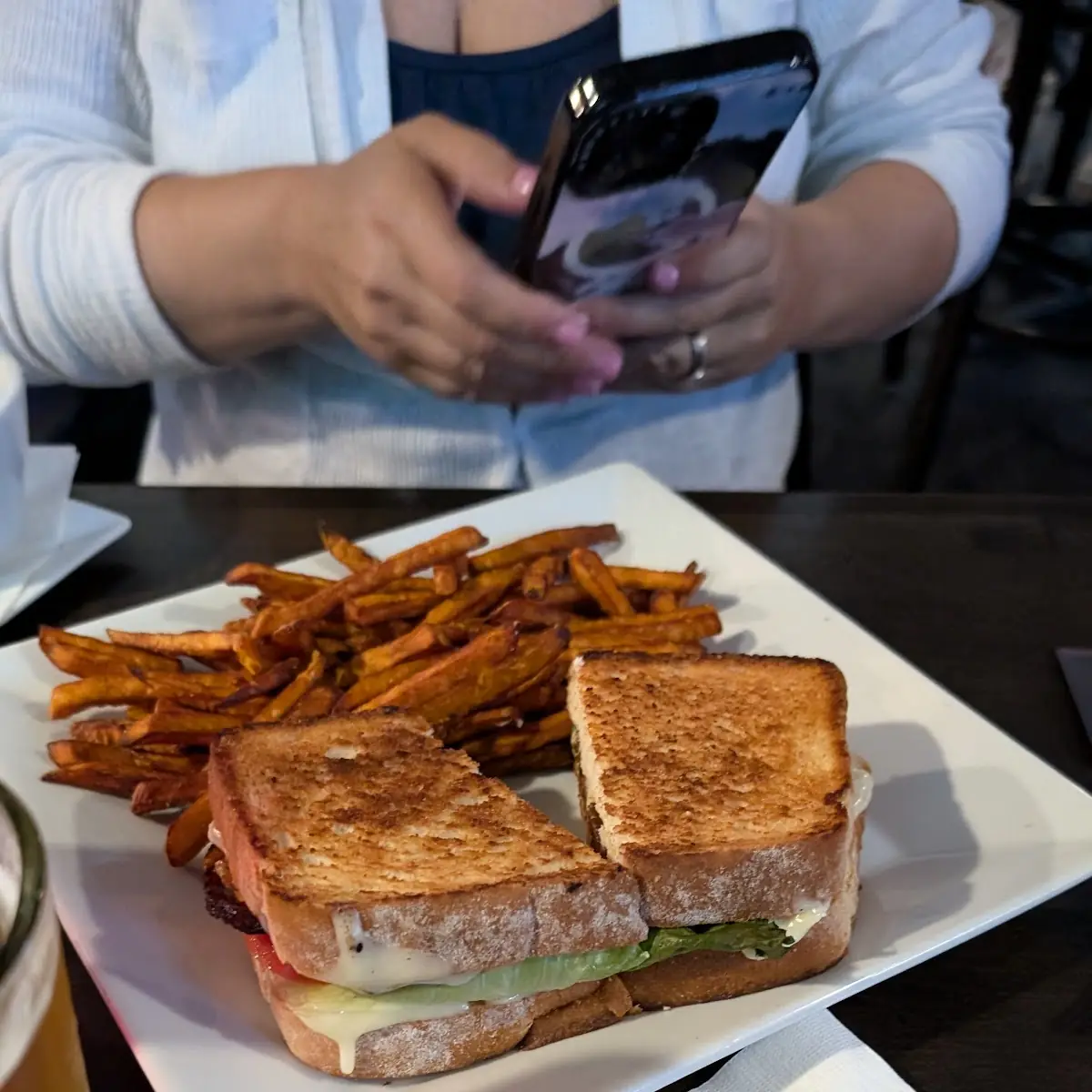Grilled Cheese blt Sandwich