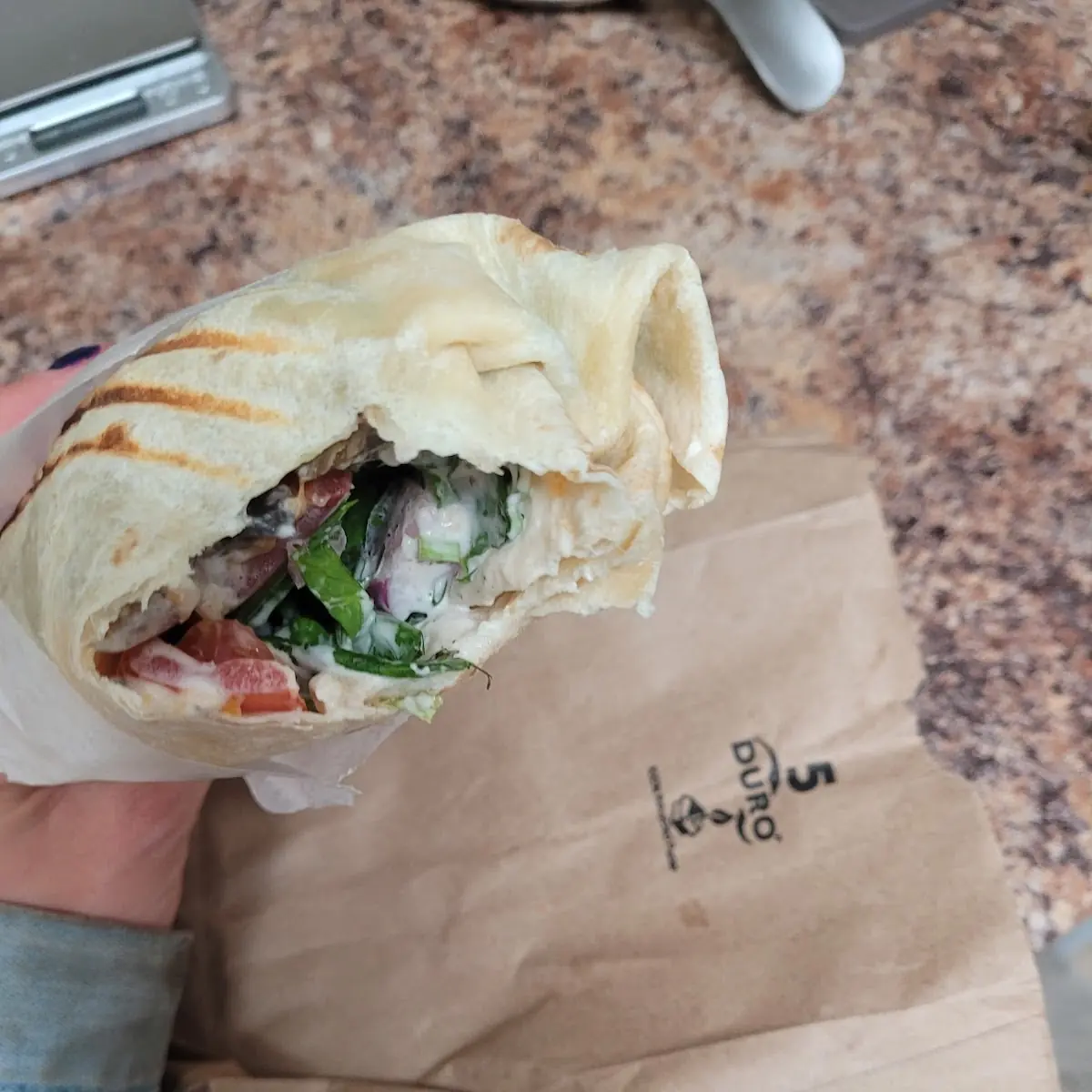 Grilled Cheese Wrap Coffee