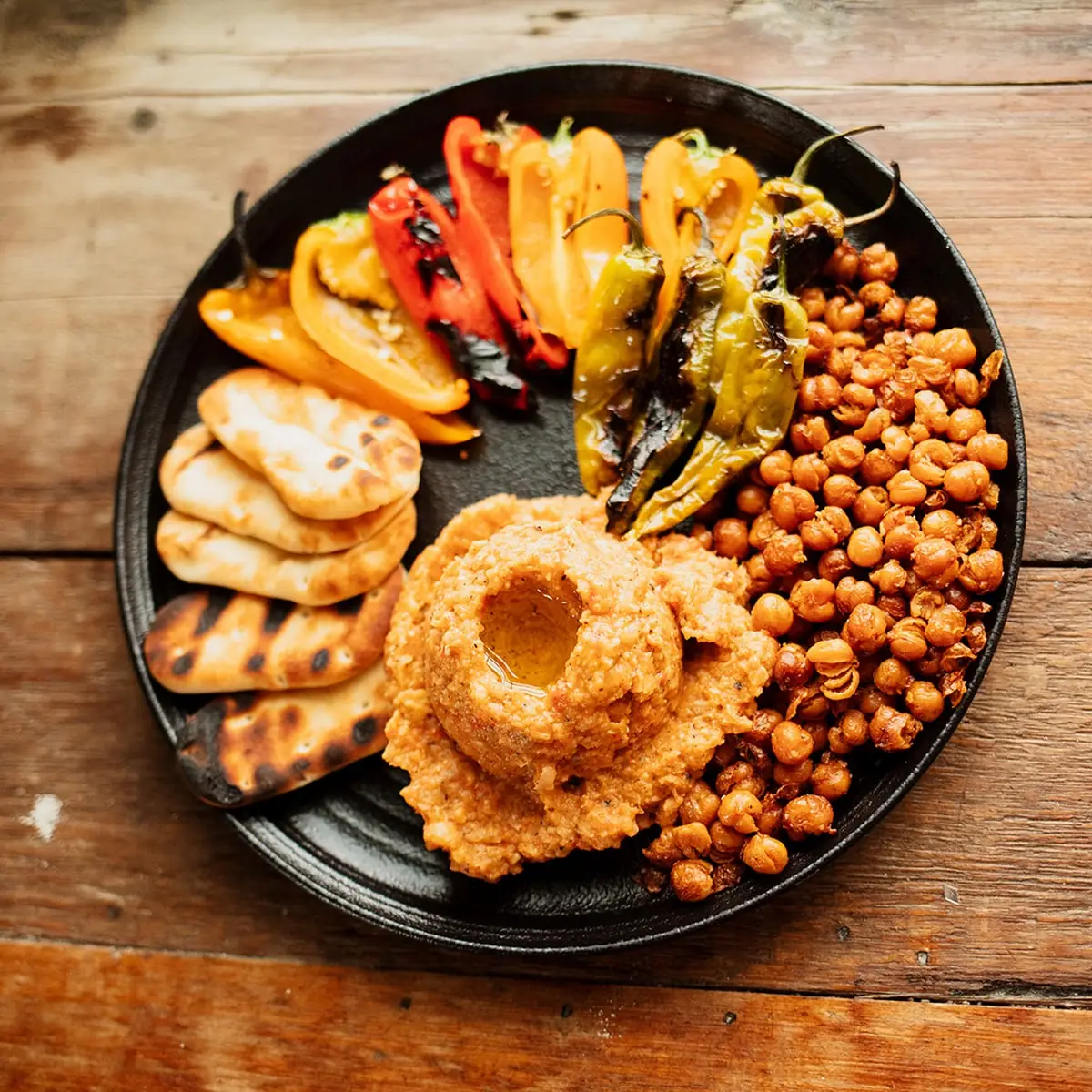 Roasted Red Pepper Hummus