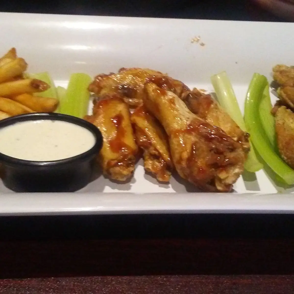 Honey BBQ Wings and Ranch Wings
