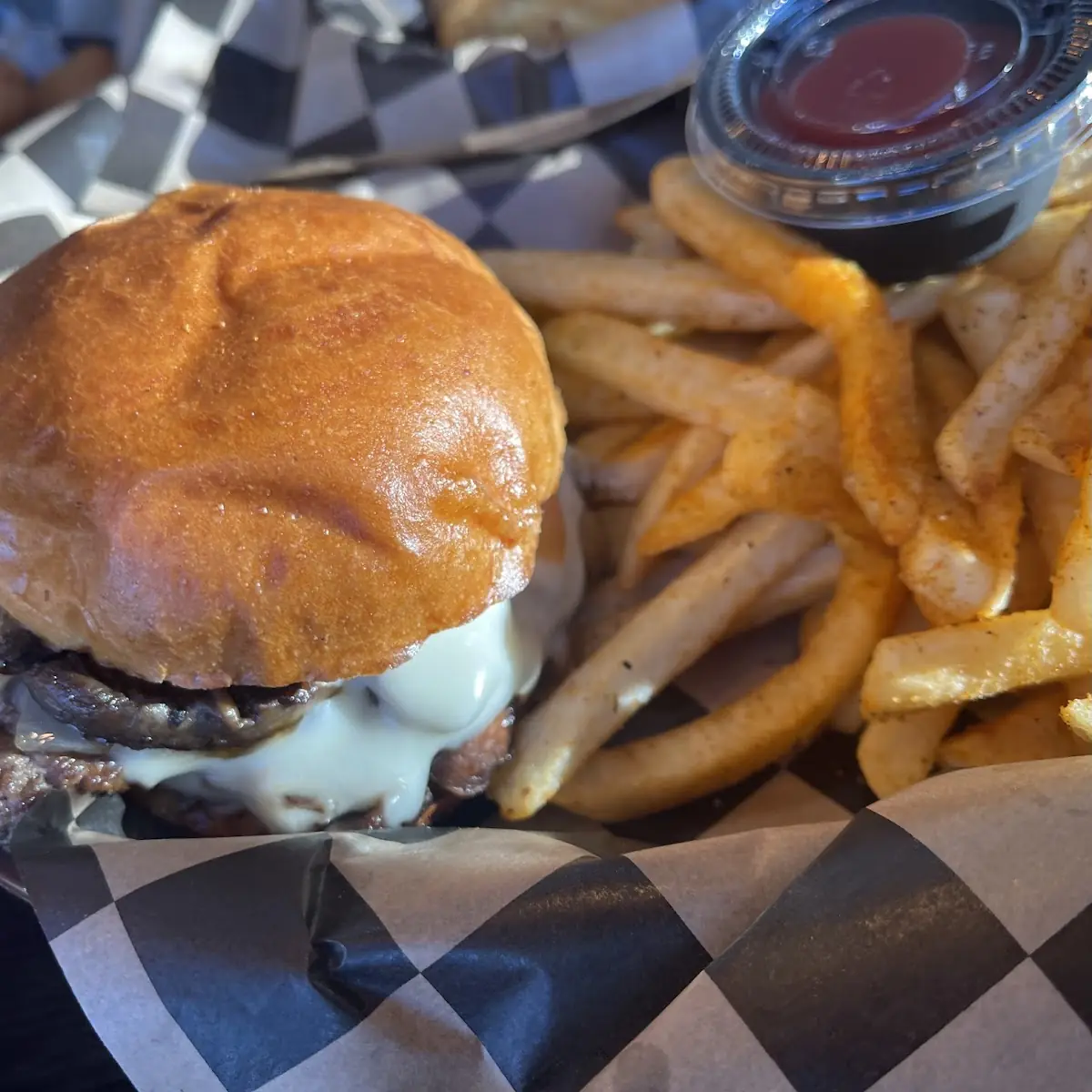 Mushroom Swiss Burger