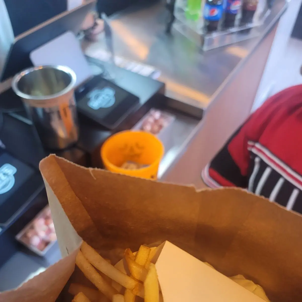 Burger and Fries