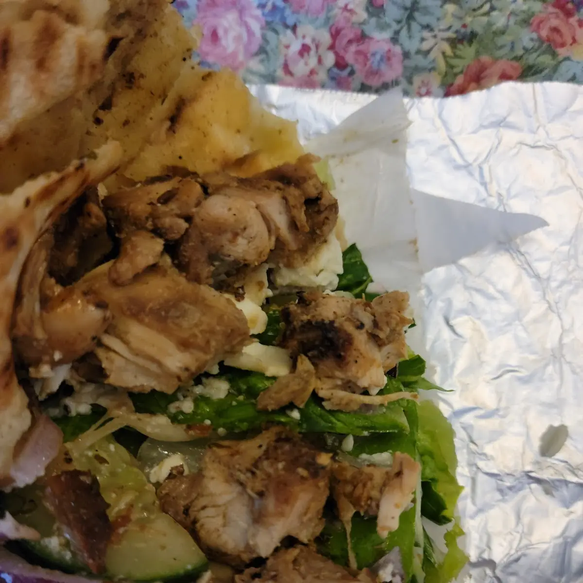 Salvaki Chicken Pita