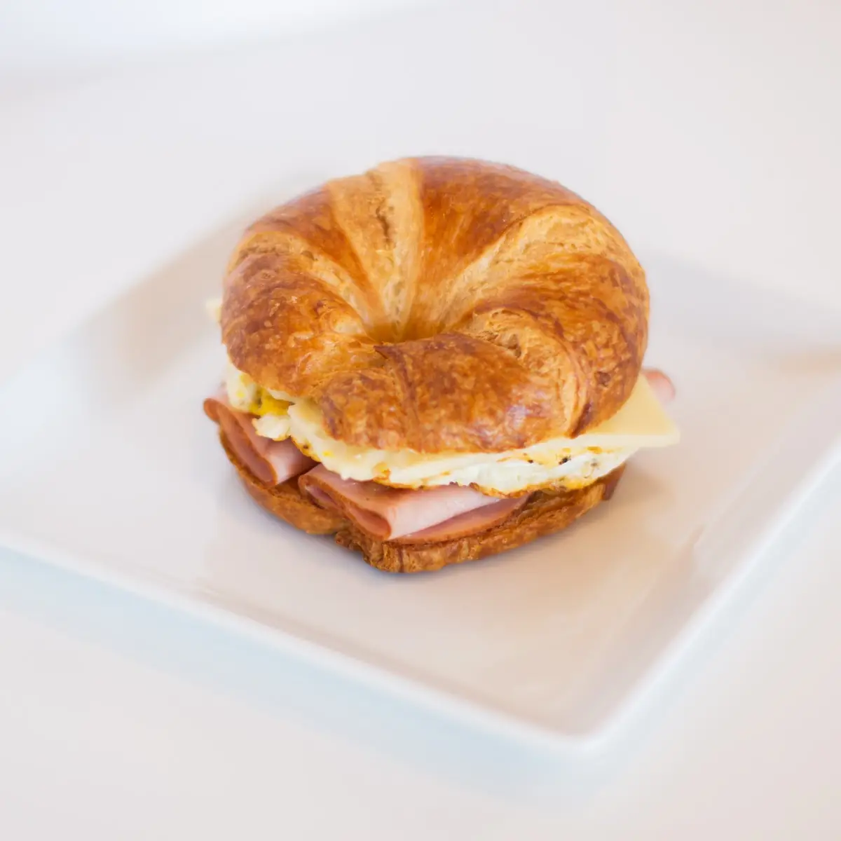 Ham Egg & Cheese Croissant