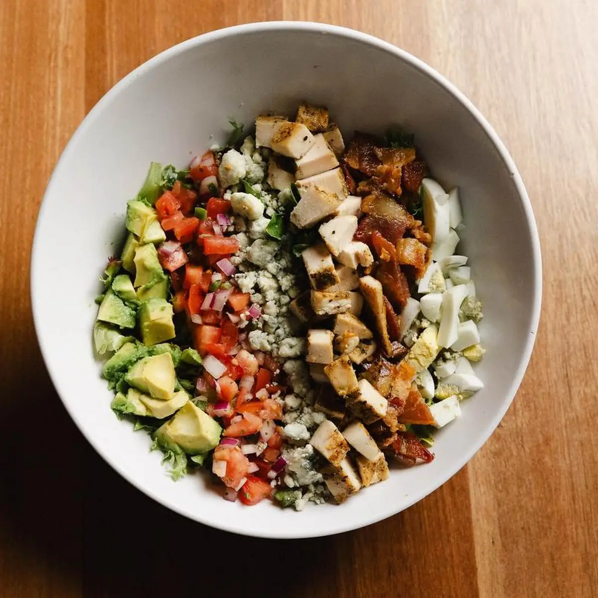 Blackened Chicken & Avocado Ranch Salad