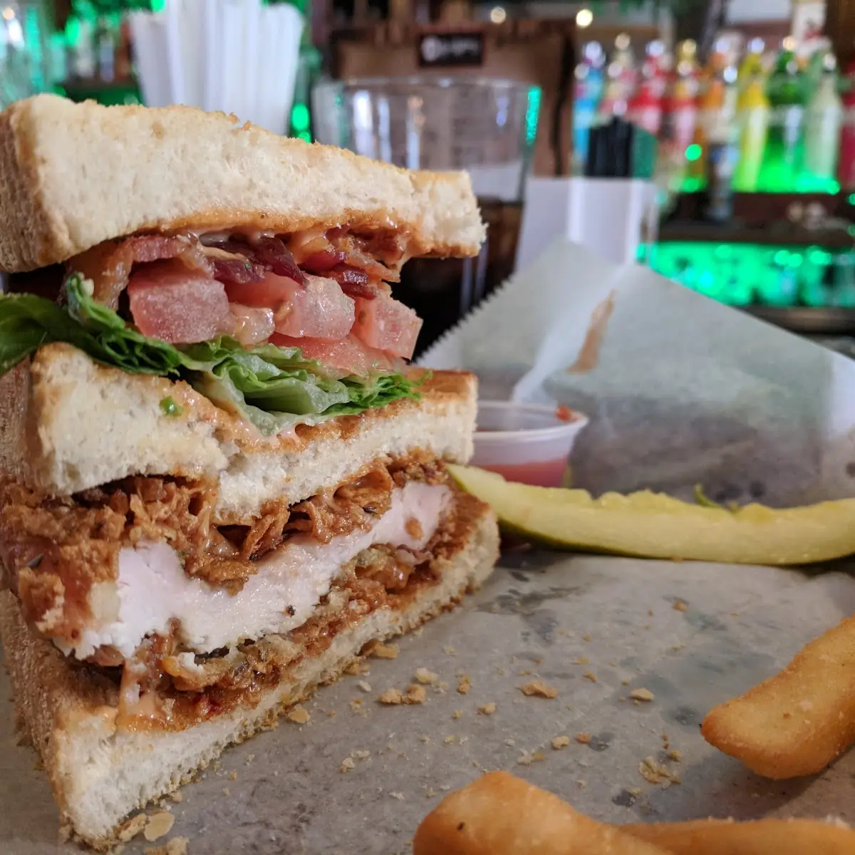 Corn Flake Chicken Club