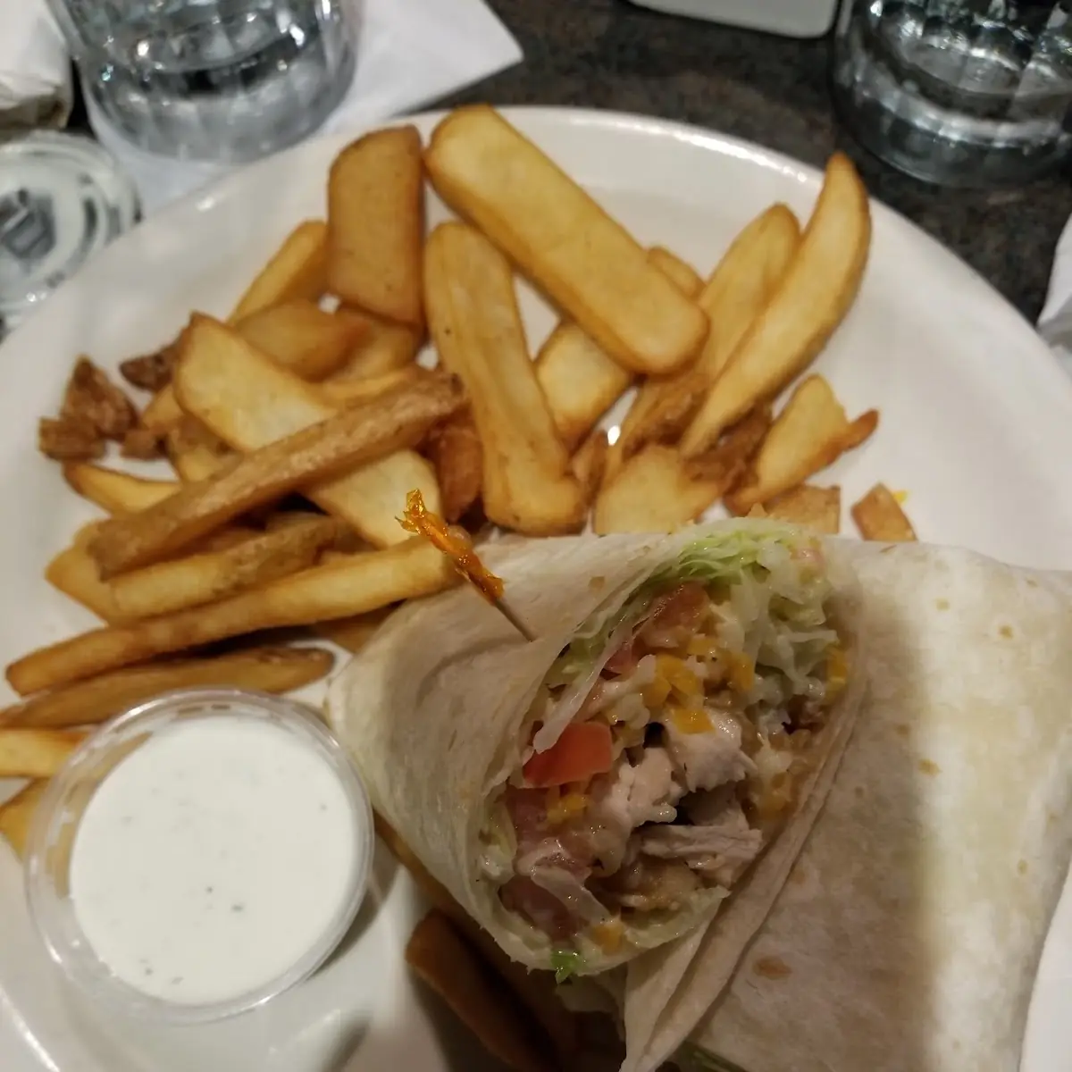 Chicken Bacon Ranch Wrap