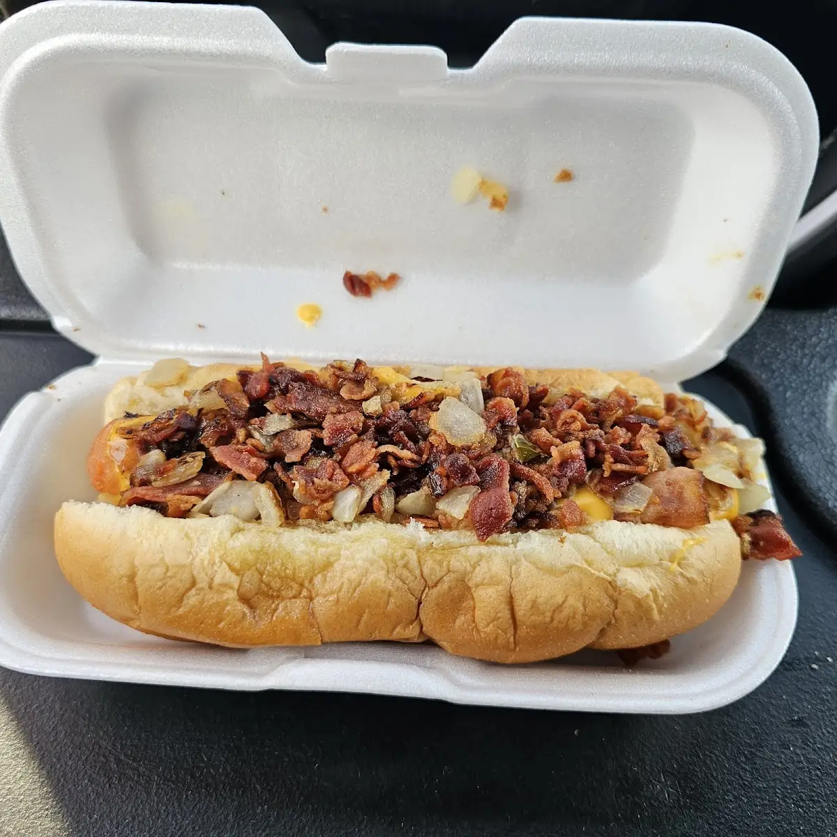 Bacon Cheese Dog
