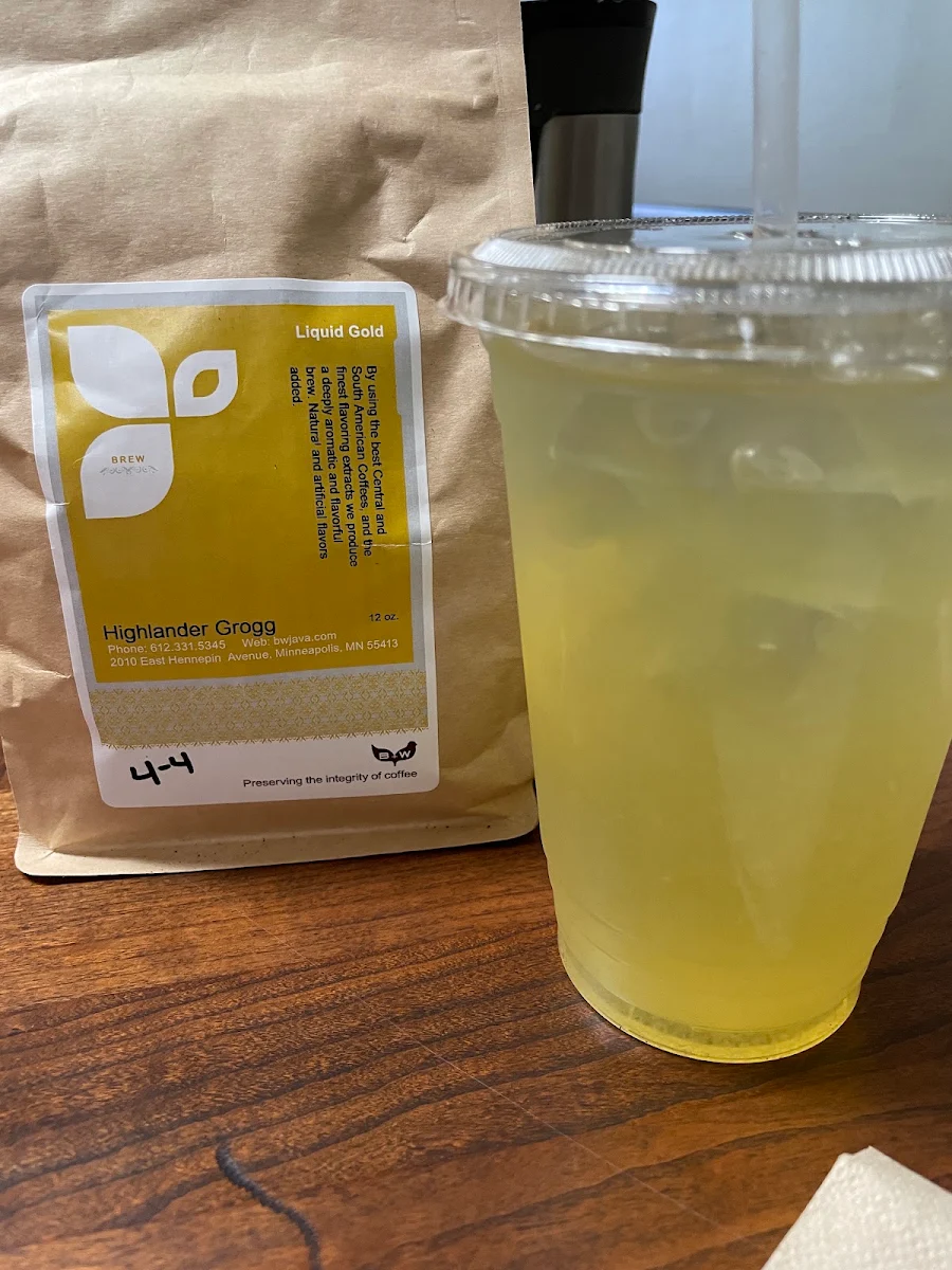 Mango Green Tea Lemonade