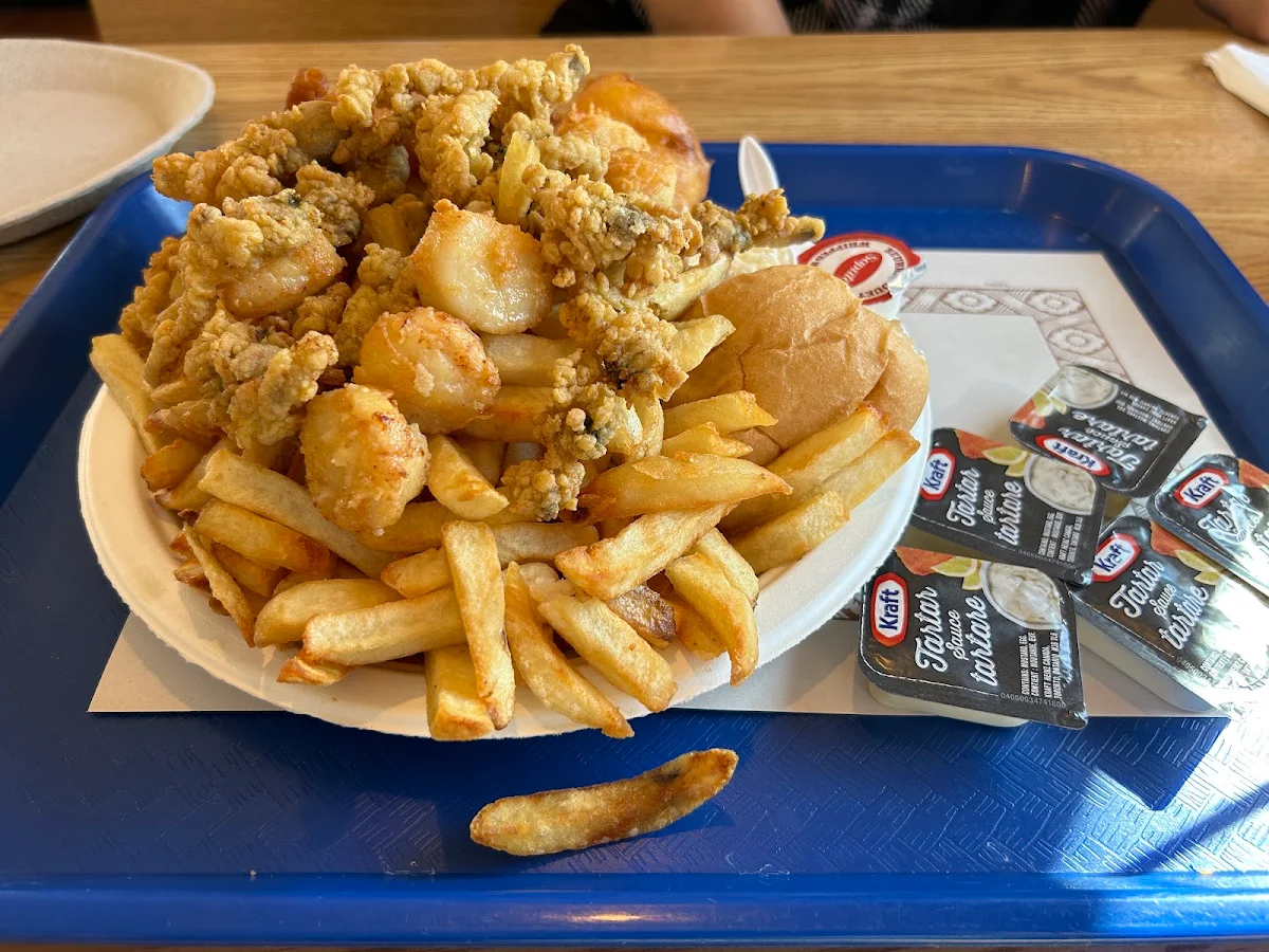 Captains Fishburger Platter