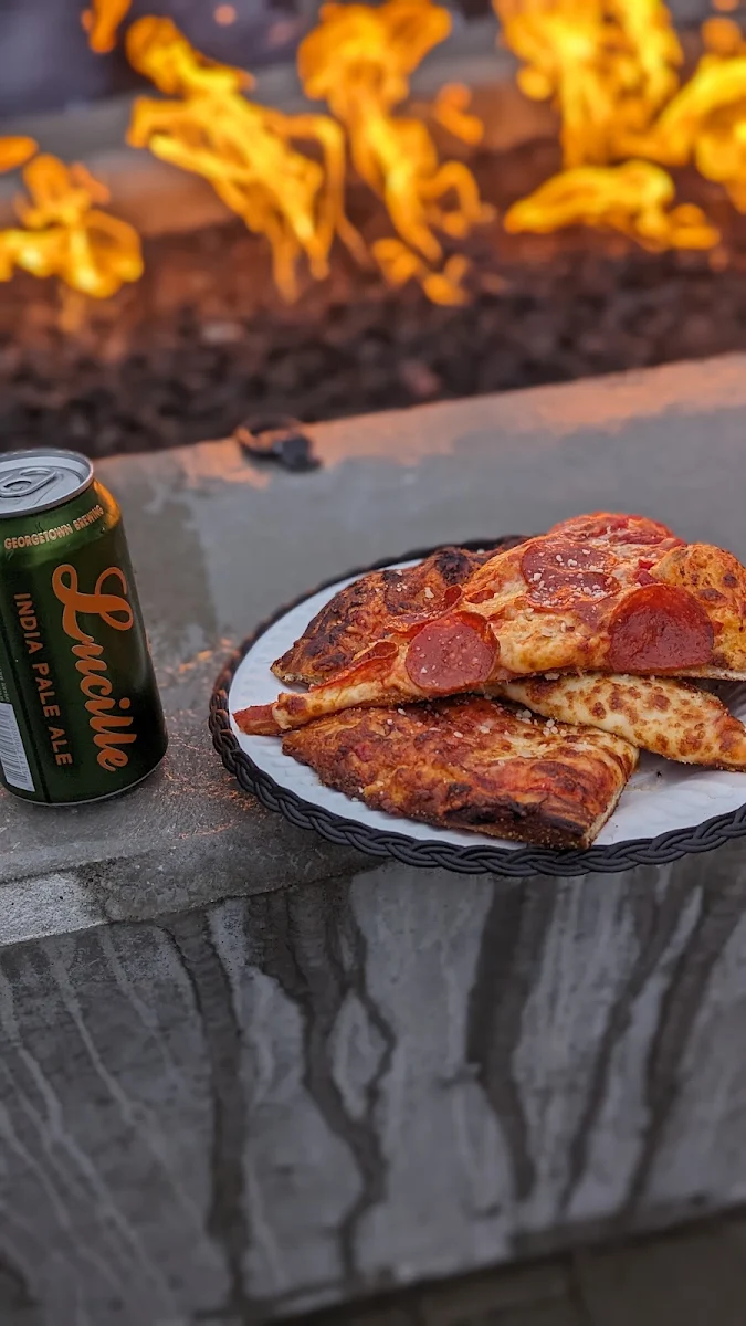 Pepperoni and Cheese Pizza