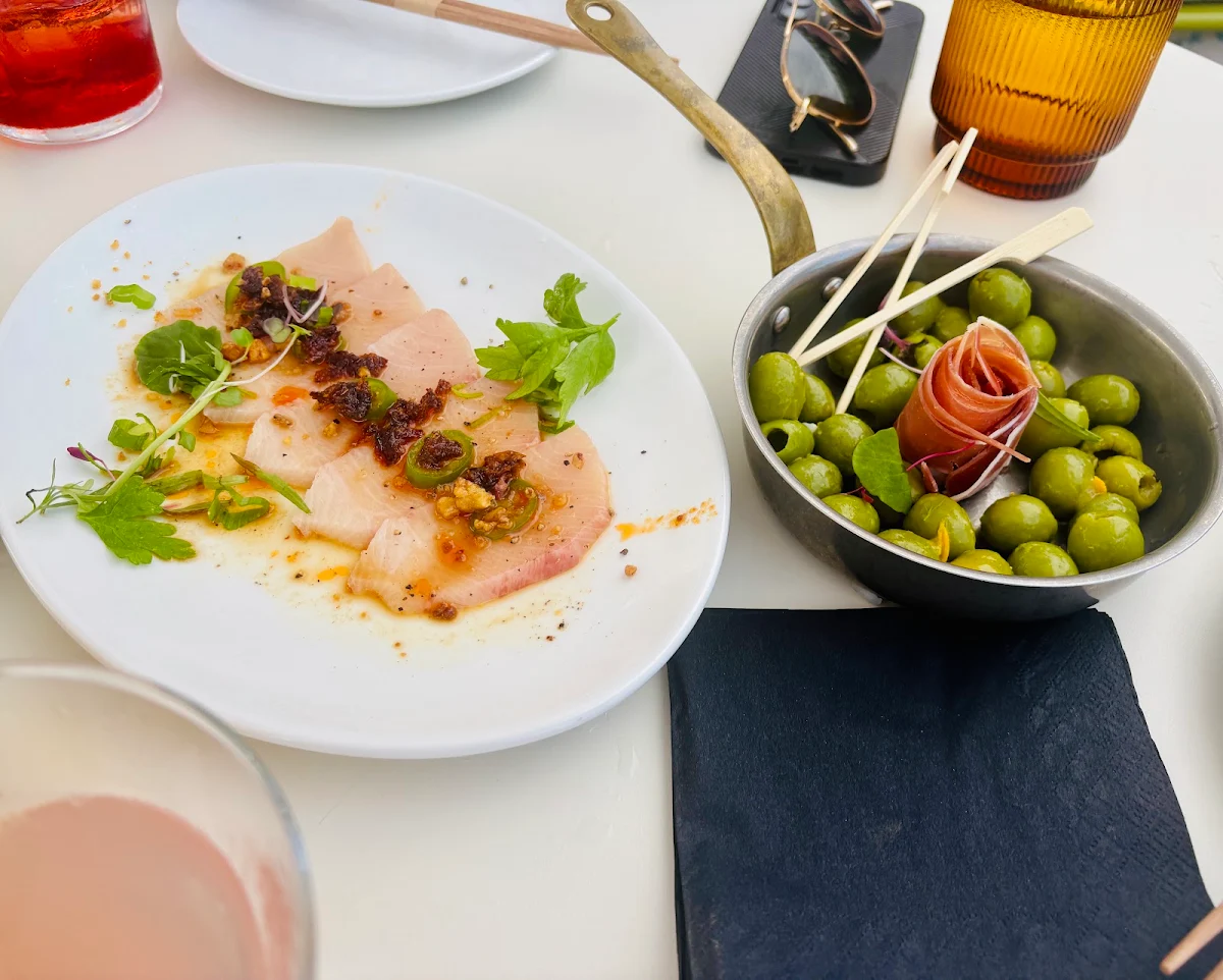 Hamachi Crudo