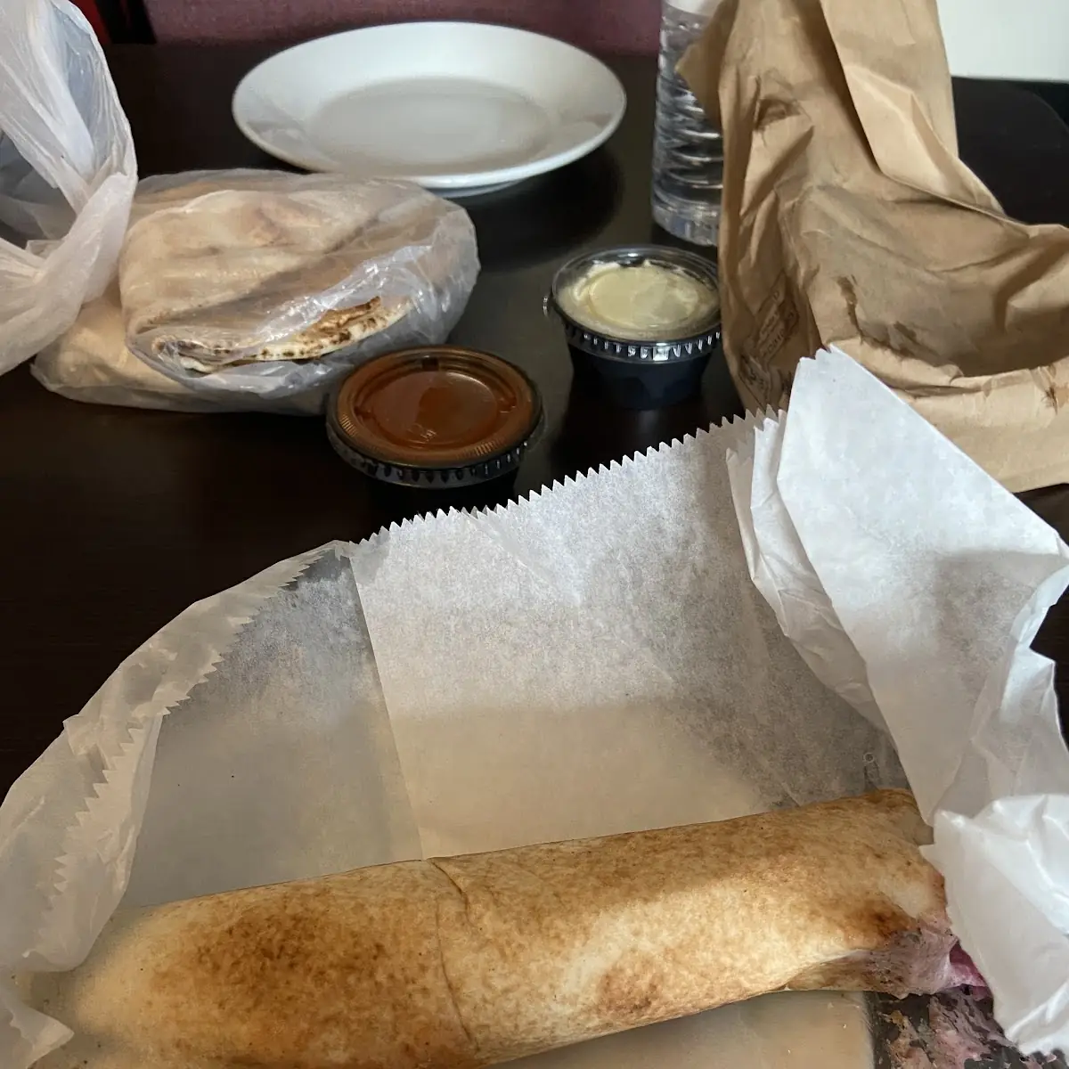 Shish Kafta Sandwich