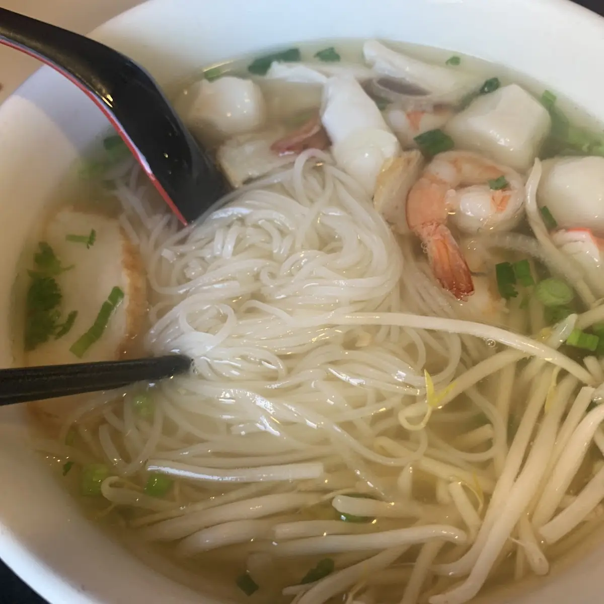 Seafood Noodle Soup
