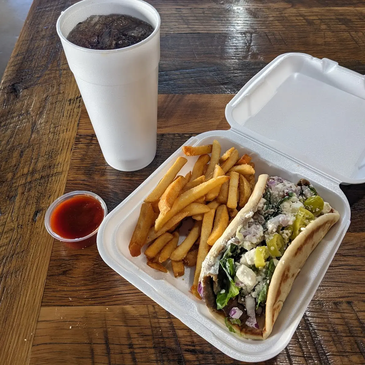 Gyro Sandwich Combo
