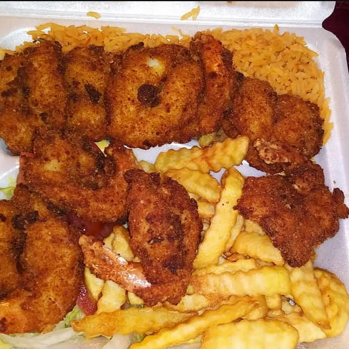 Camarones Empanizados