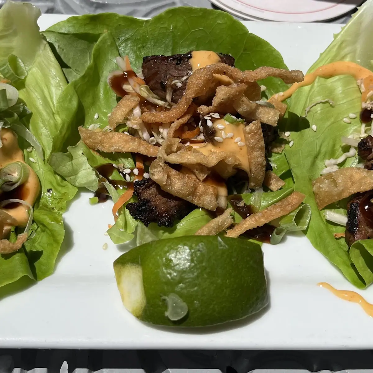 Asian Beef Lettuce Wraps