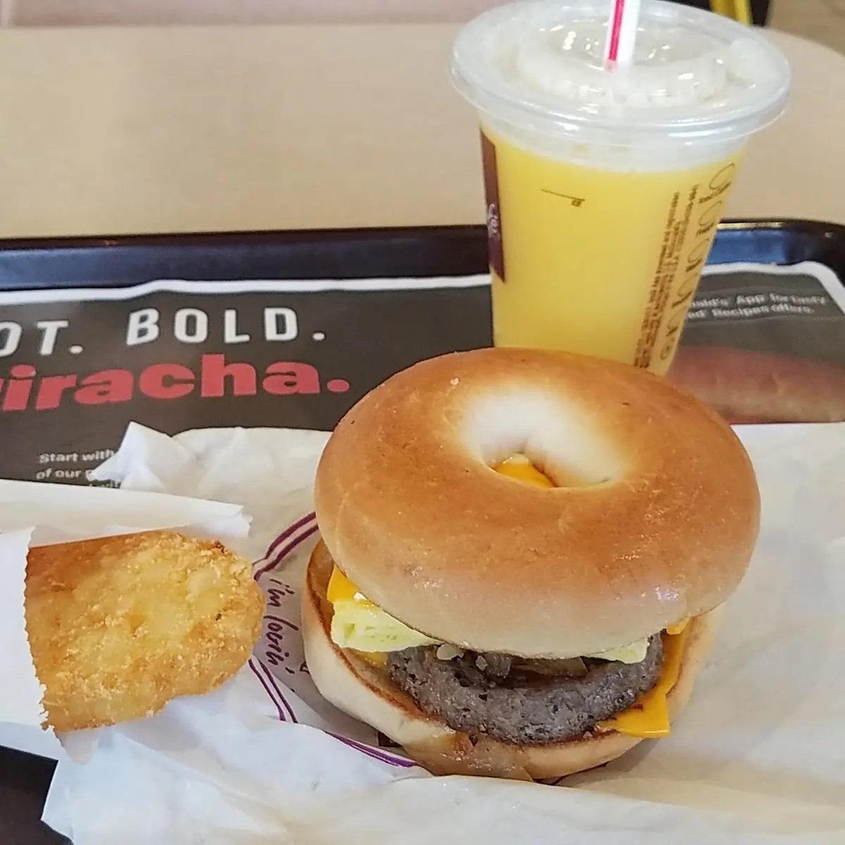 Steak Egg Cheese Bagel
