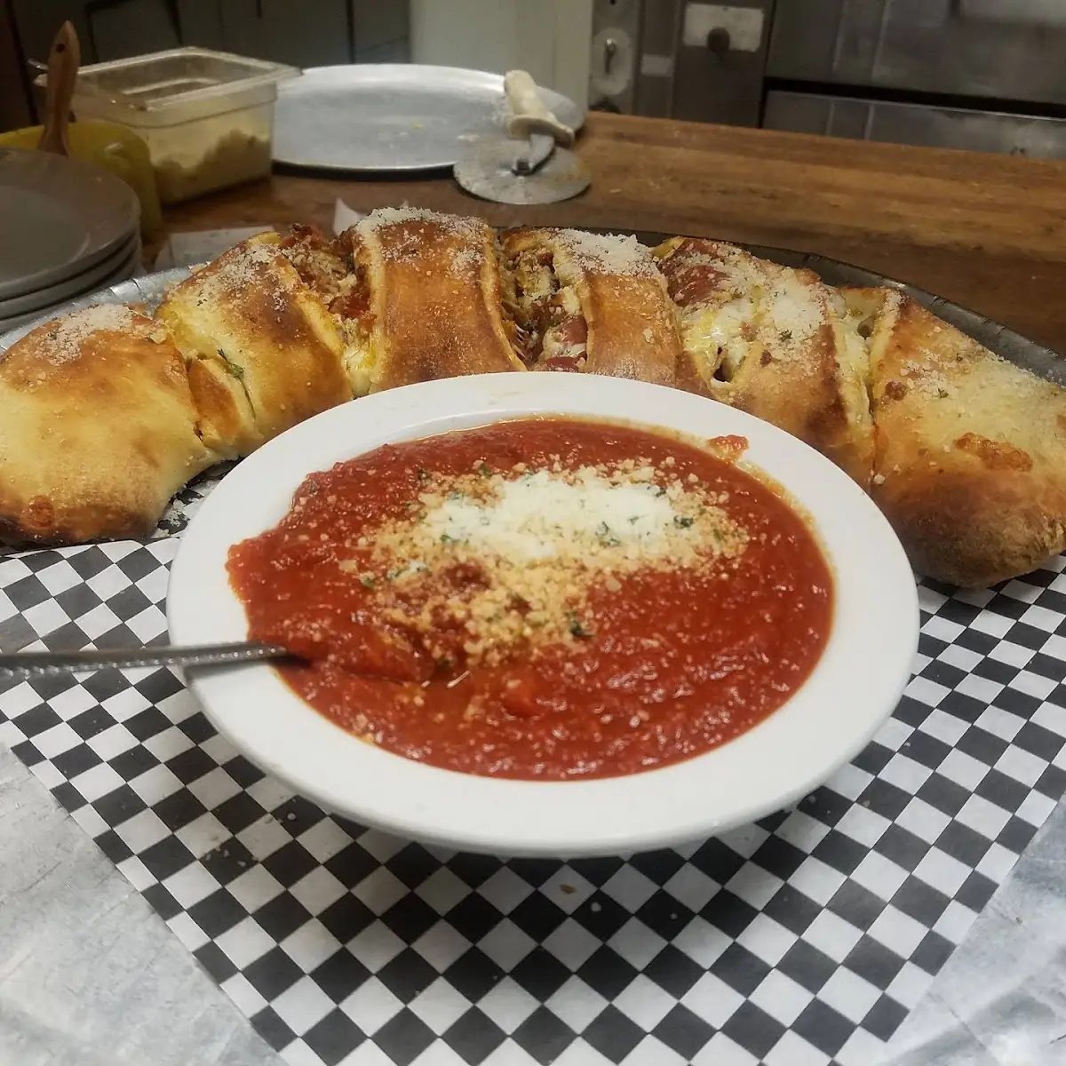 Meat Lover's Stromboli