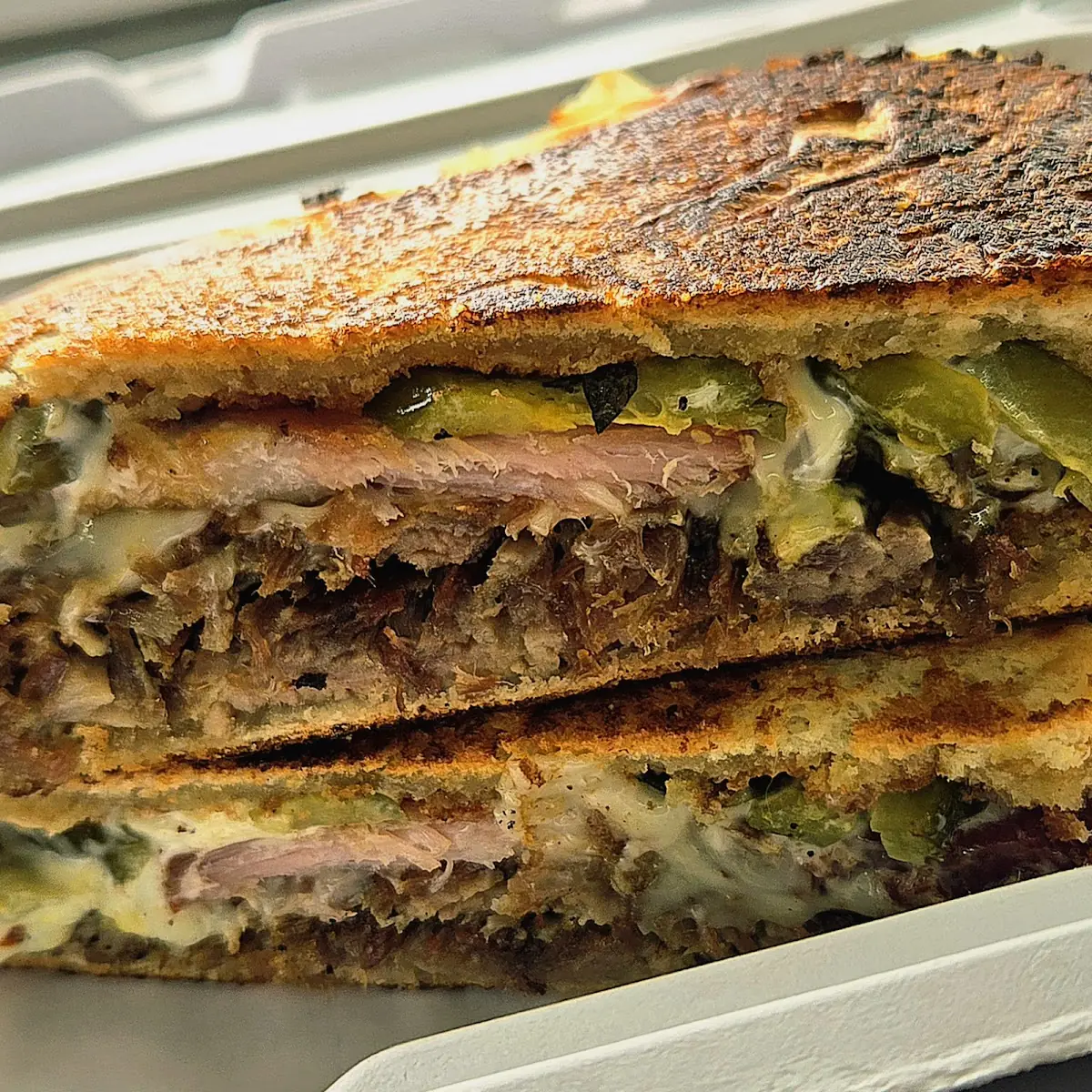 Barbacoa Grilled Cheese
