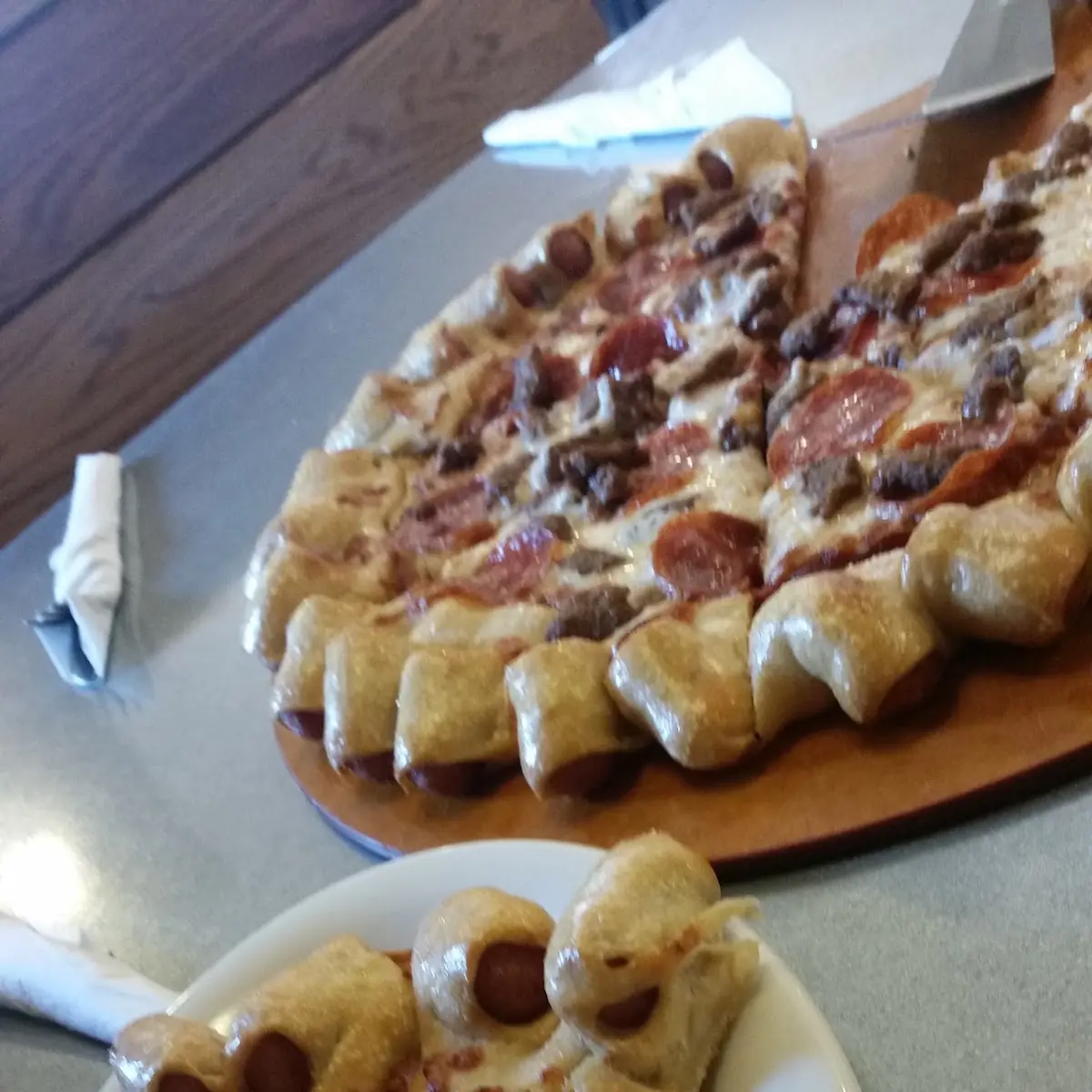 Hot Dog Pizza