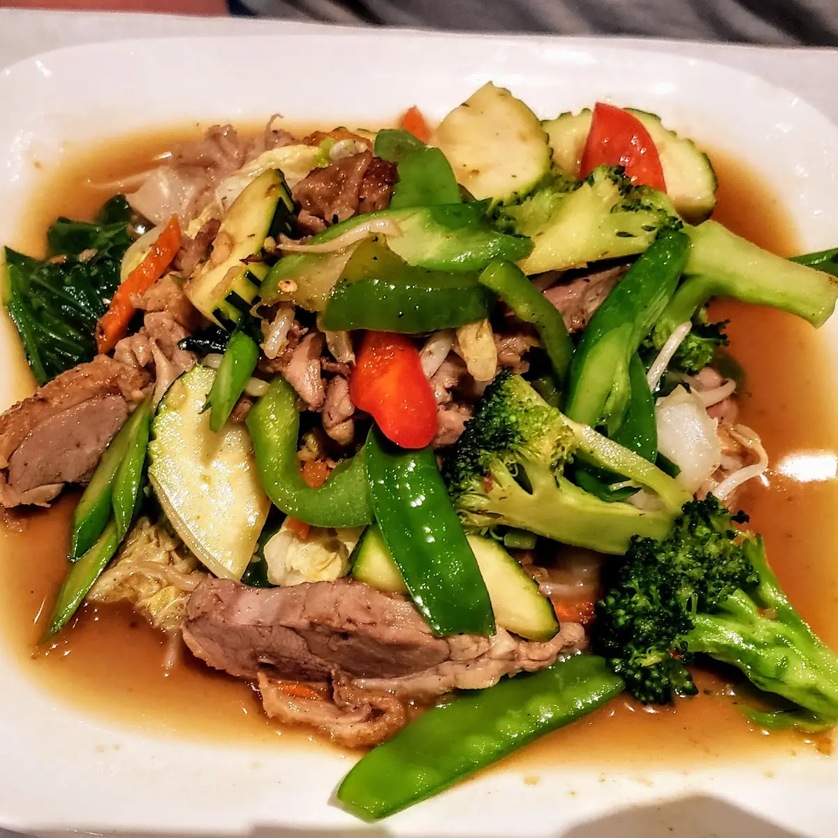 Mixed Vegetables with Duck