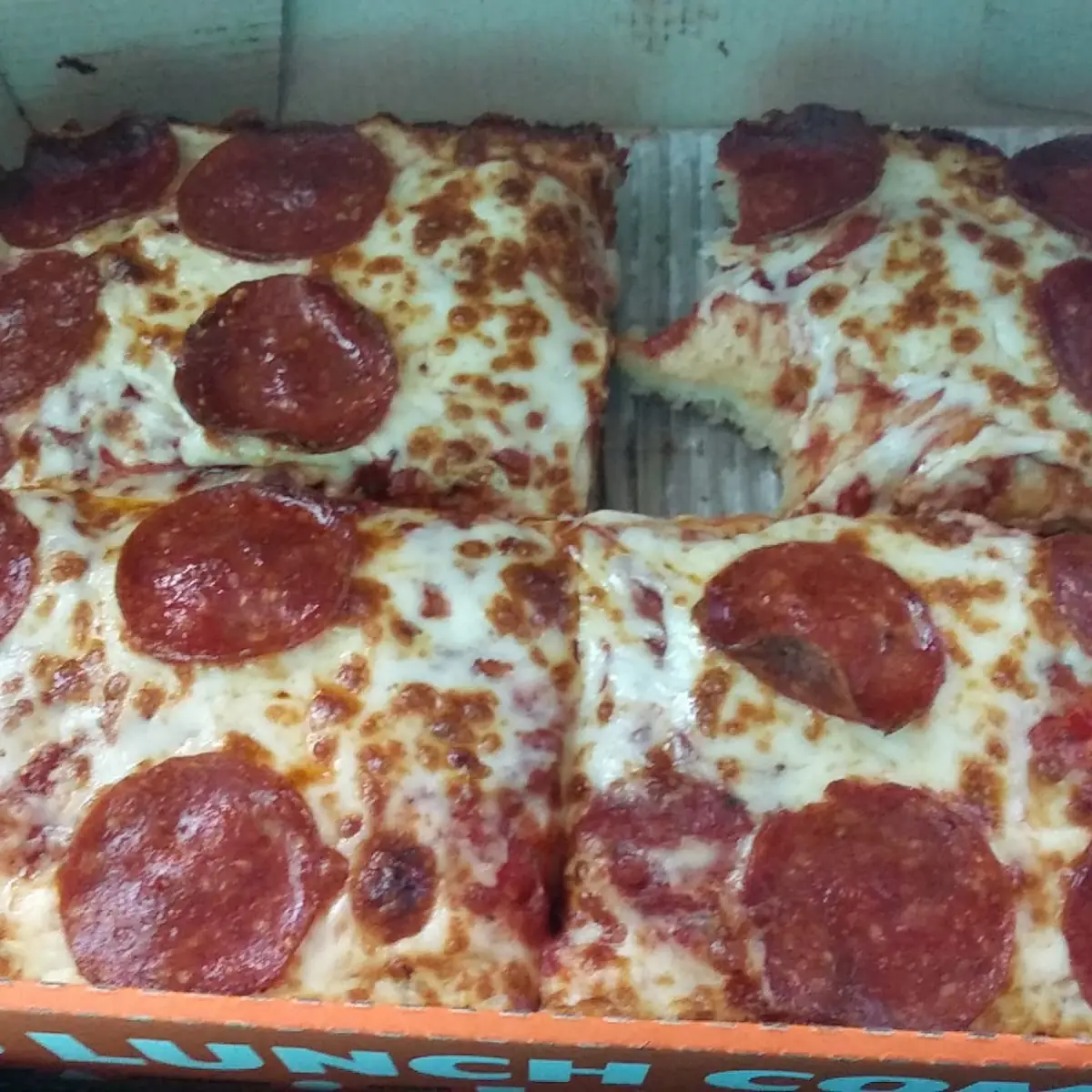 Deep Dish Pepperoni Pizza