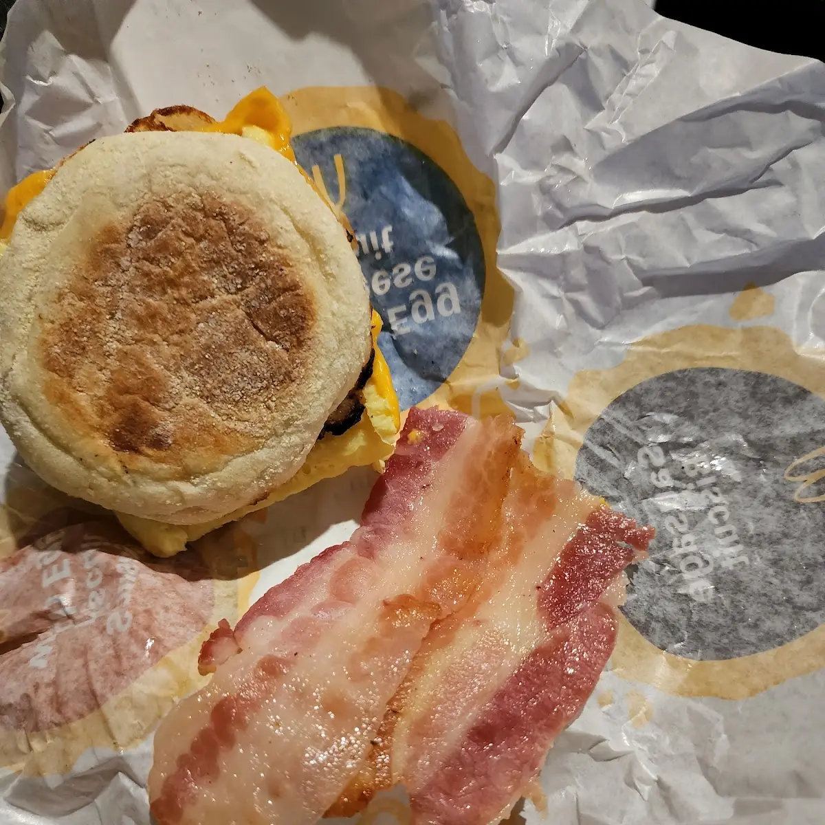 Bacon Egg and Biscuit