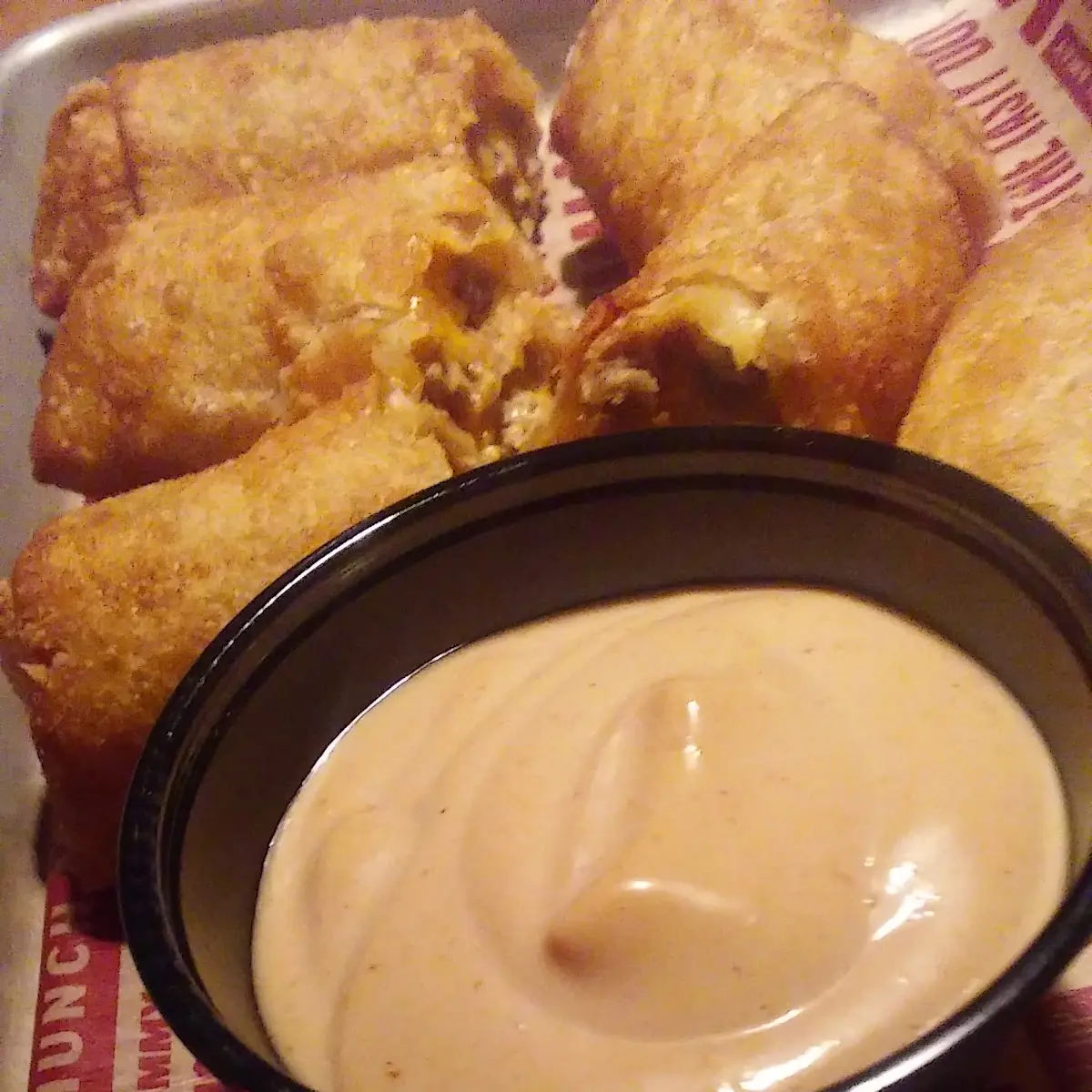Cheeseburger Egg Rolls