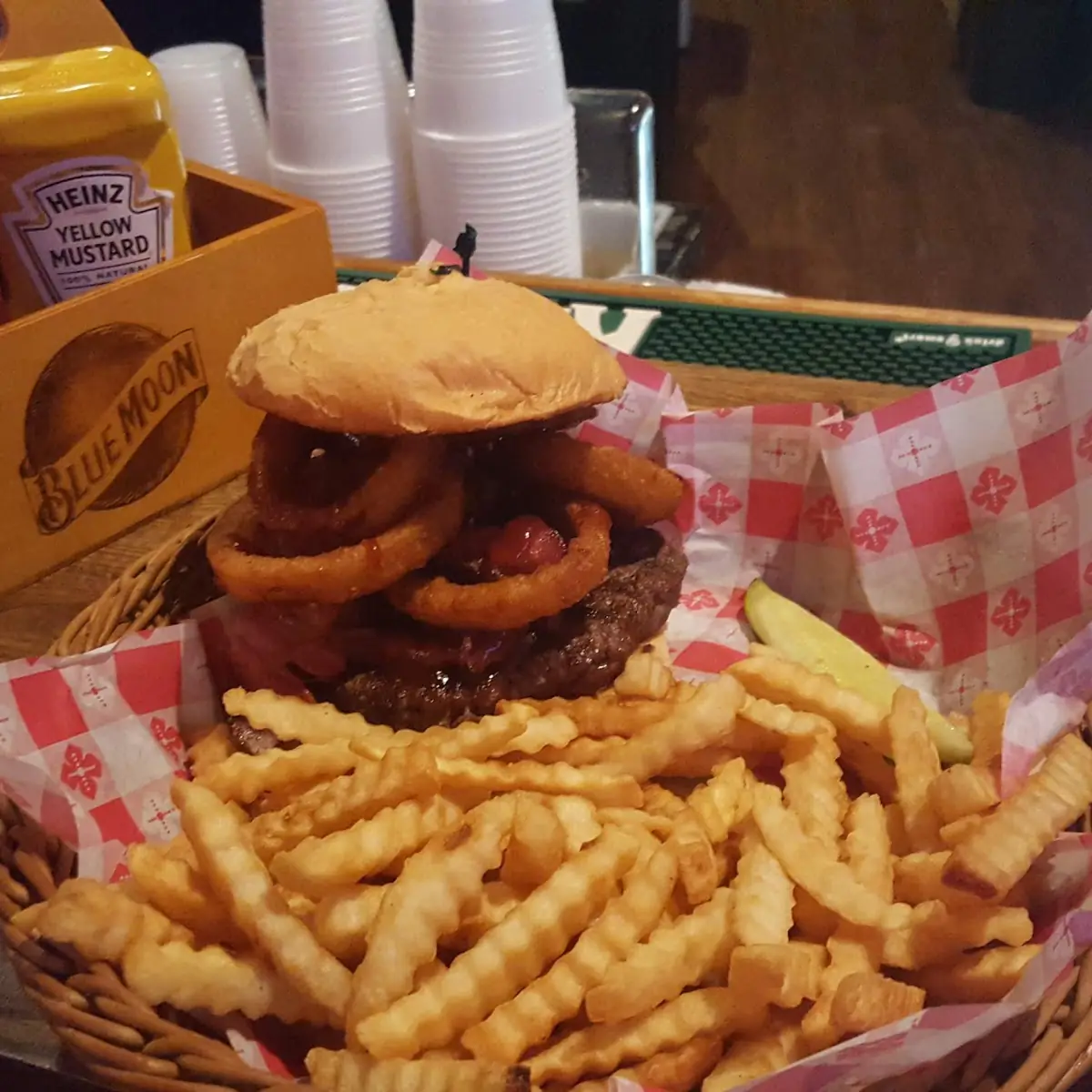 Timber's BBQ Burger