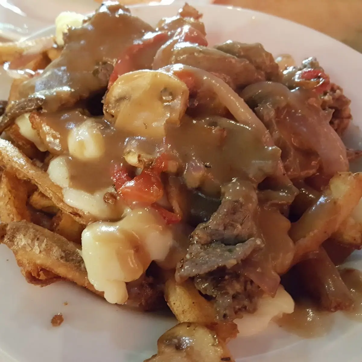 Philly Cheese Poutine