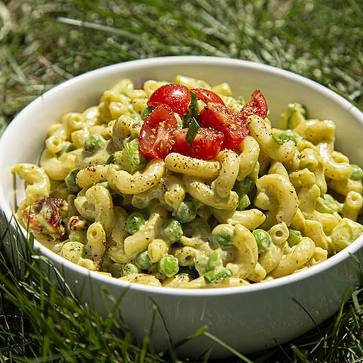 Green Goddess Macaroni Salad