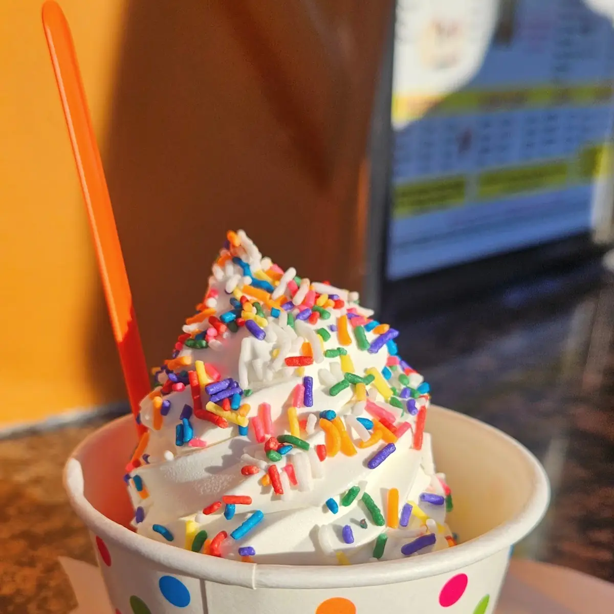 Vanilla Ice Cream Cup