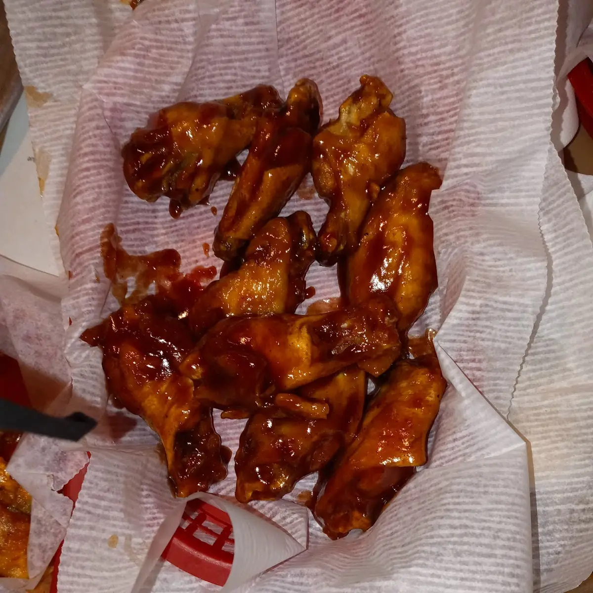 Wet BBQ Wings