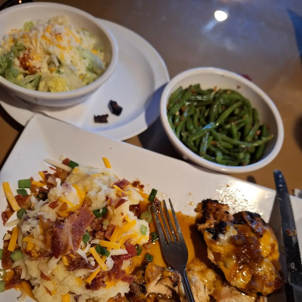 Whiskey Chicken Loaded Mashed