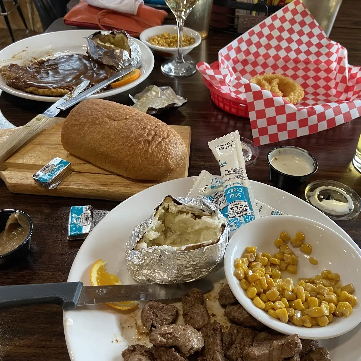 Beef Tips and Chicken Fried Steak