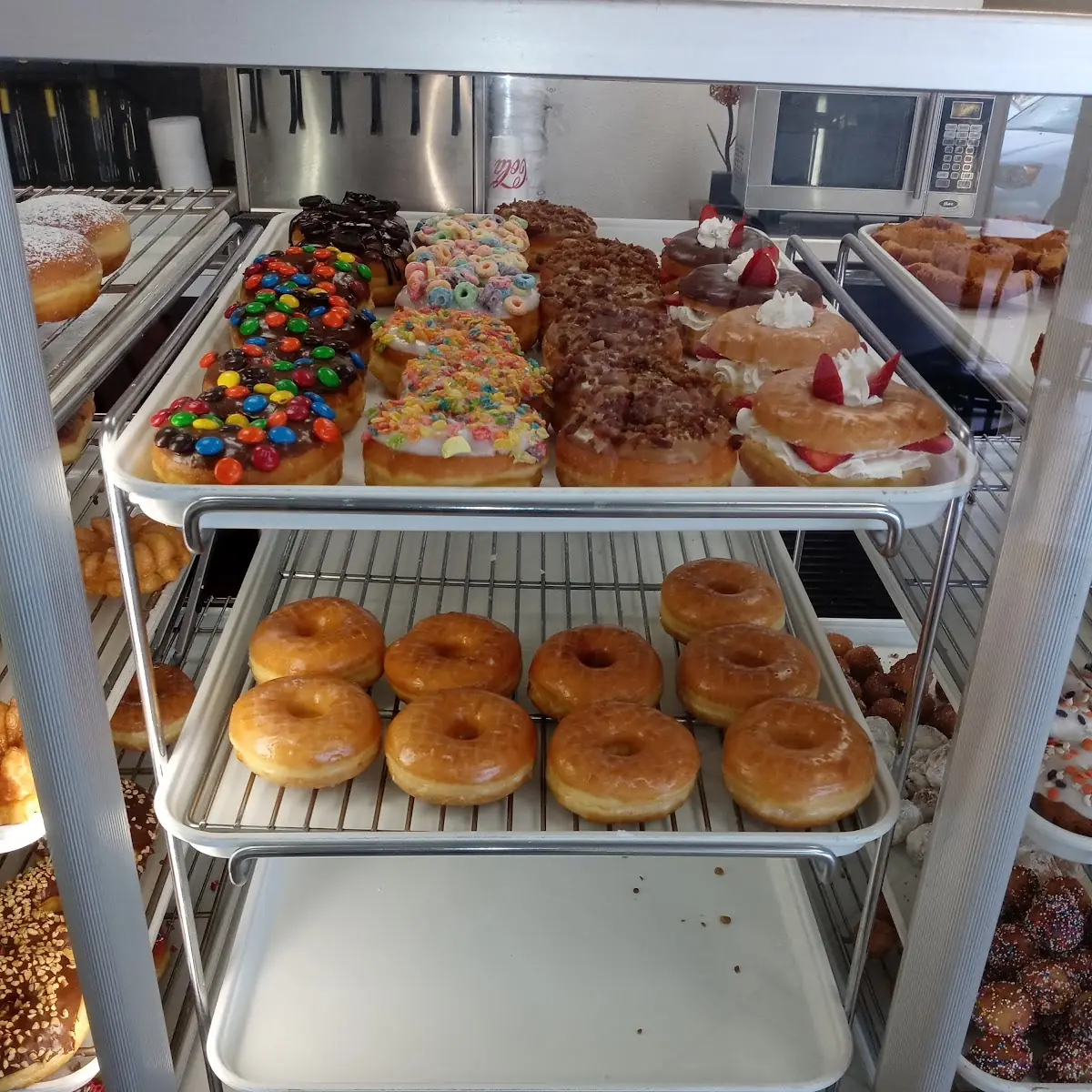 Plain Donuts and Specialty Donuts
