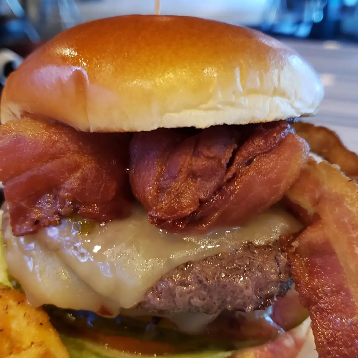 Carpool Bacon Cheeseburger