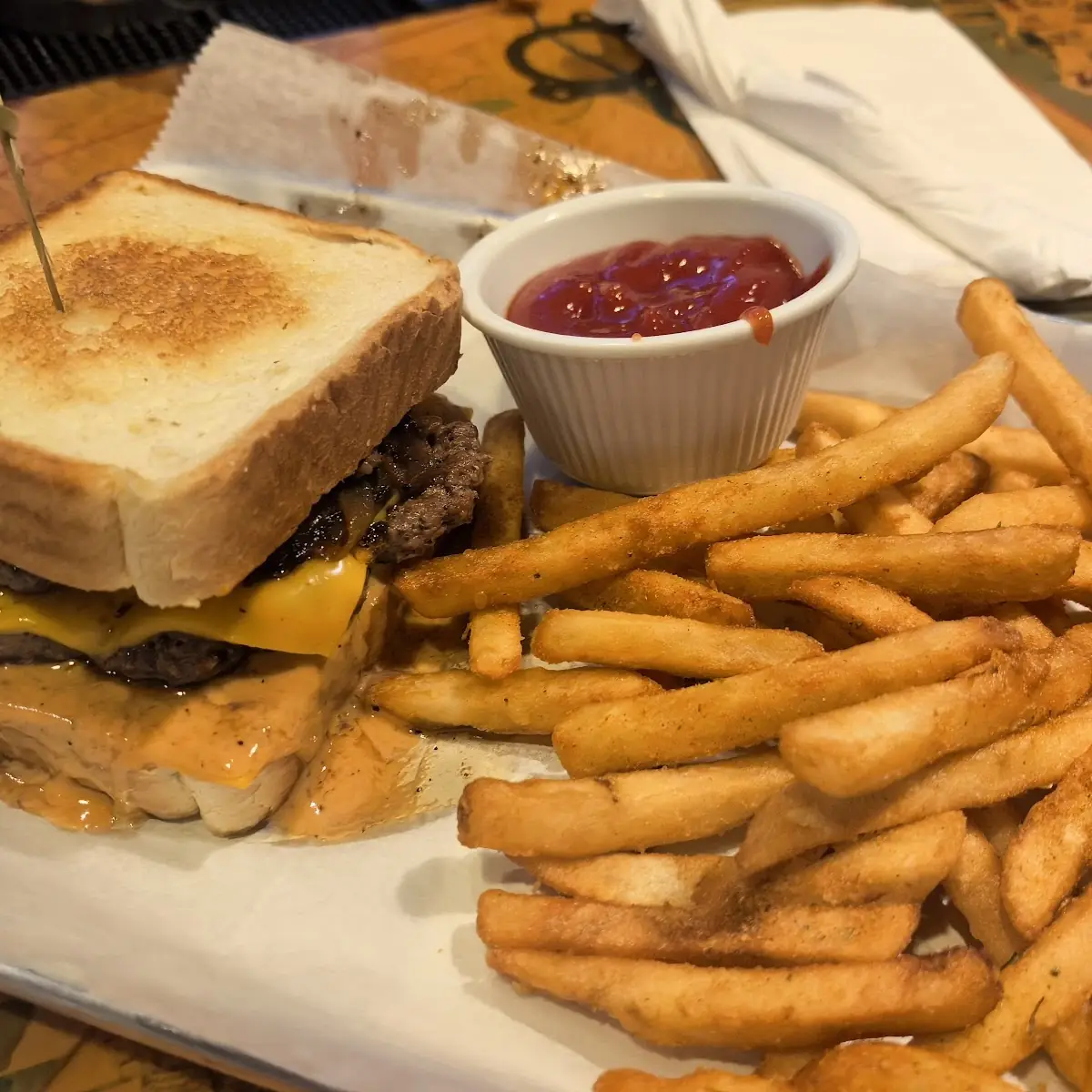 Davey's Grilled Cheese Patty Melt