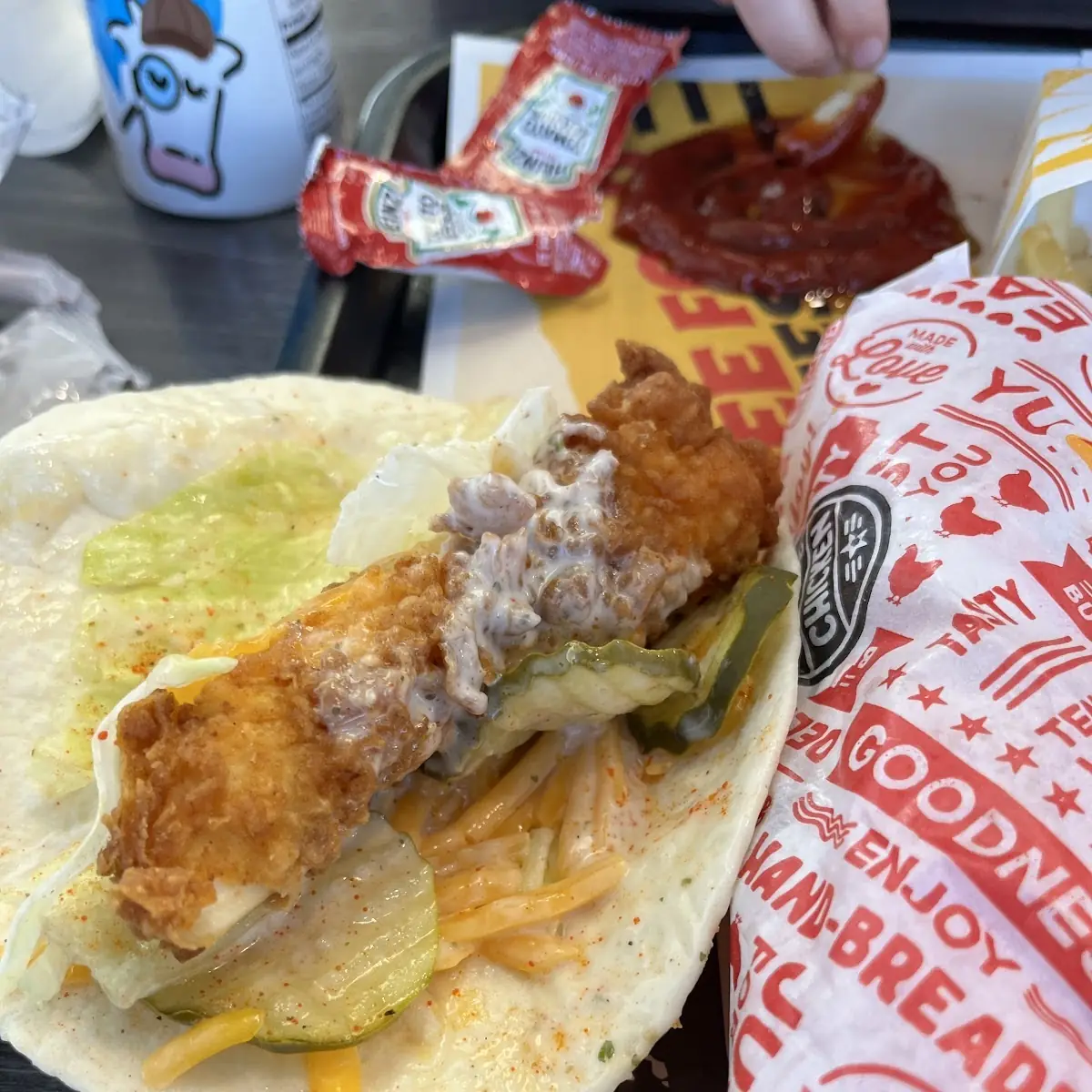 Spicy Chicken Wrap
